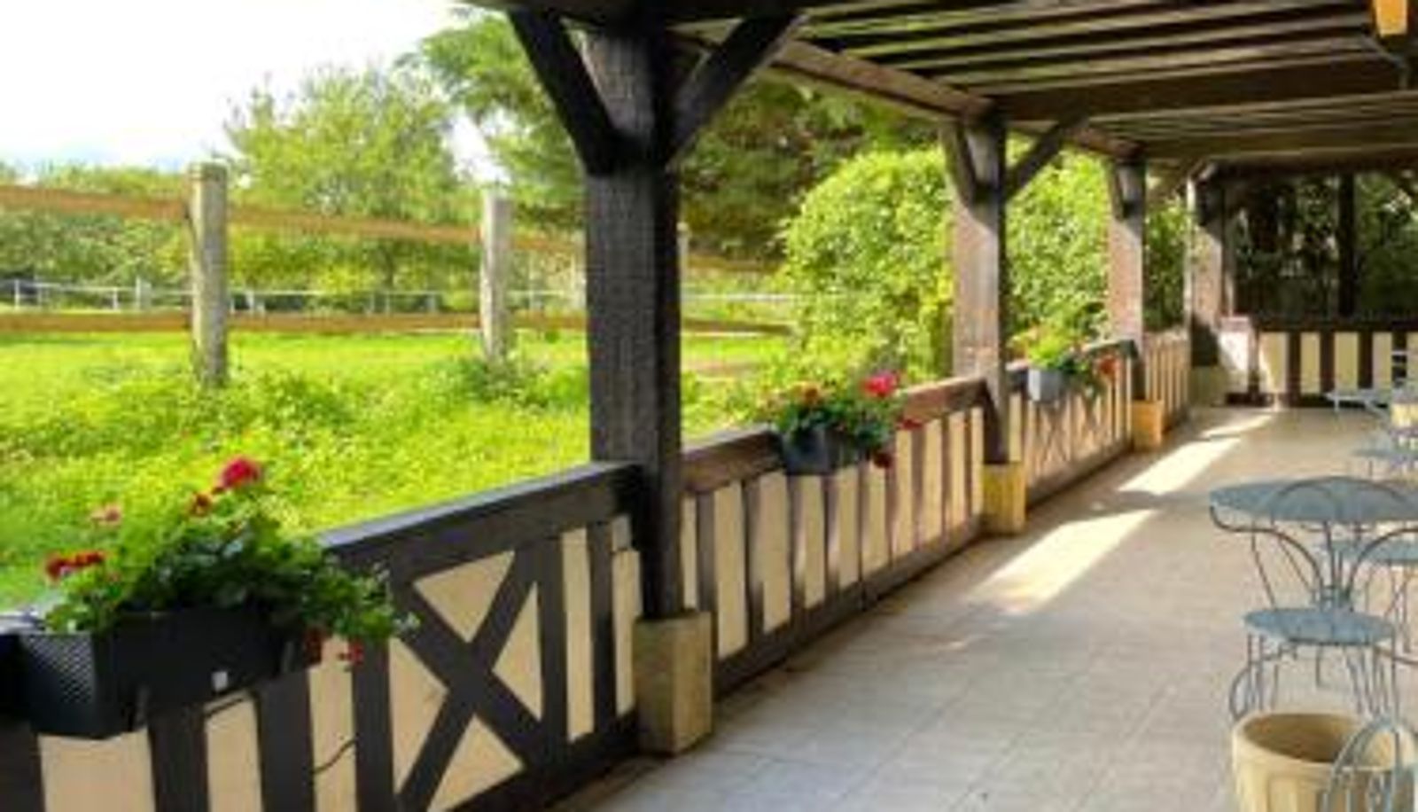 Terrasse - Domaine de Geffosse