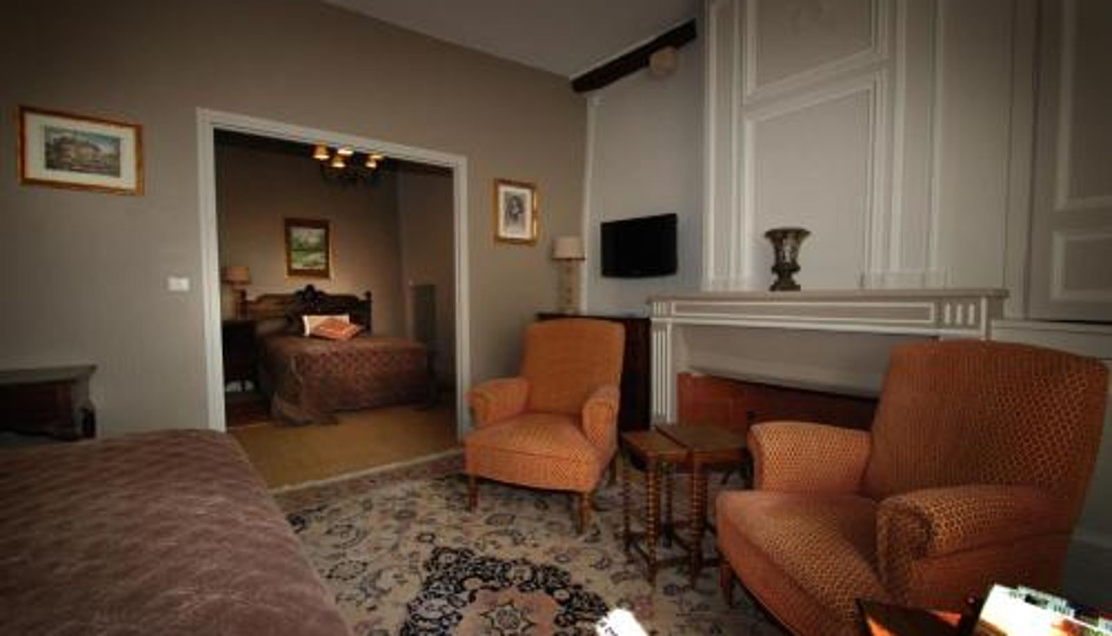 Standardzimmer - Logis Hôtel Côté Loire - Auberge Ligérienne