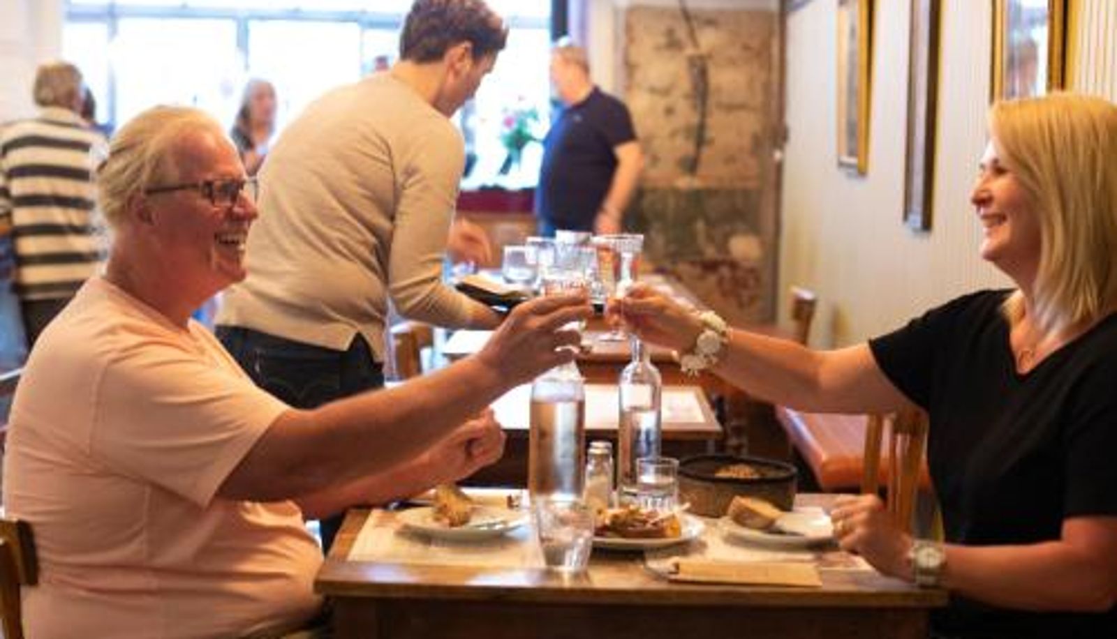 Ontbijtzaal in het restaurant - Auberge des braconniers