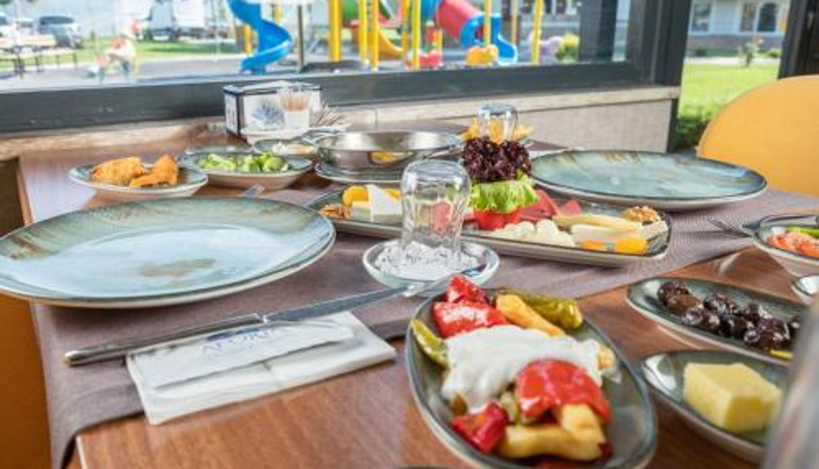 Ontbijtzaal in het restaurant - Aforia Thermal Residences