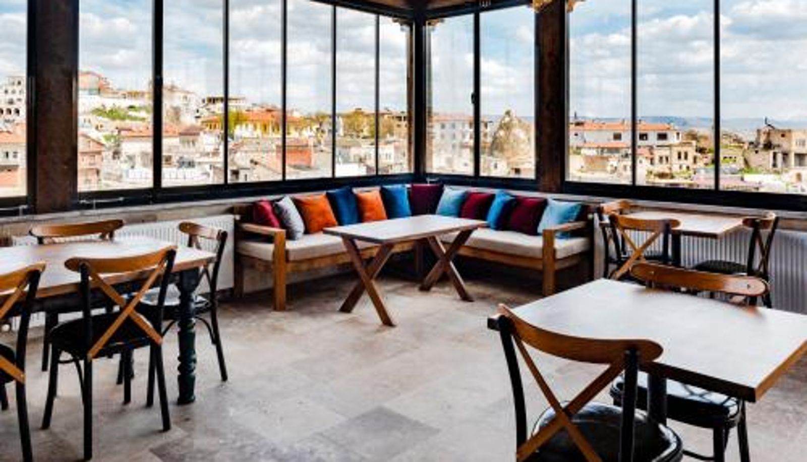 Frühstücksraum innerhalb des Restaurants - Megaron Cave Hotel Cappadocia