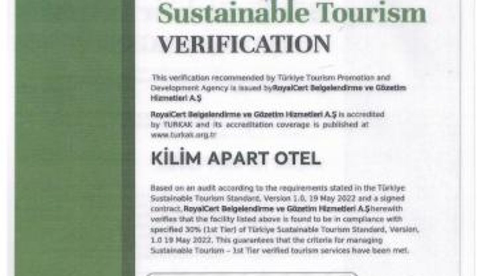 Apartment - Kilim Hotel & Apart