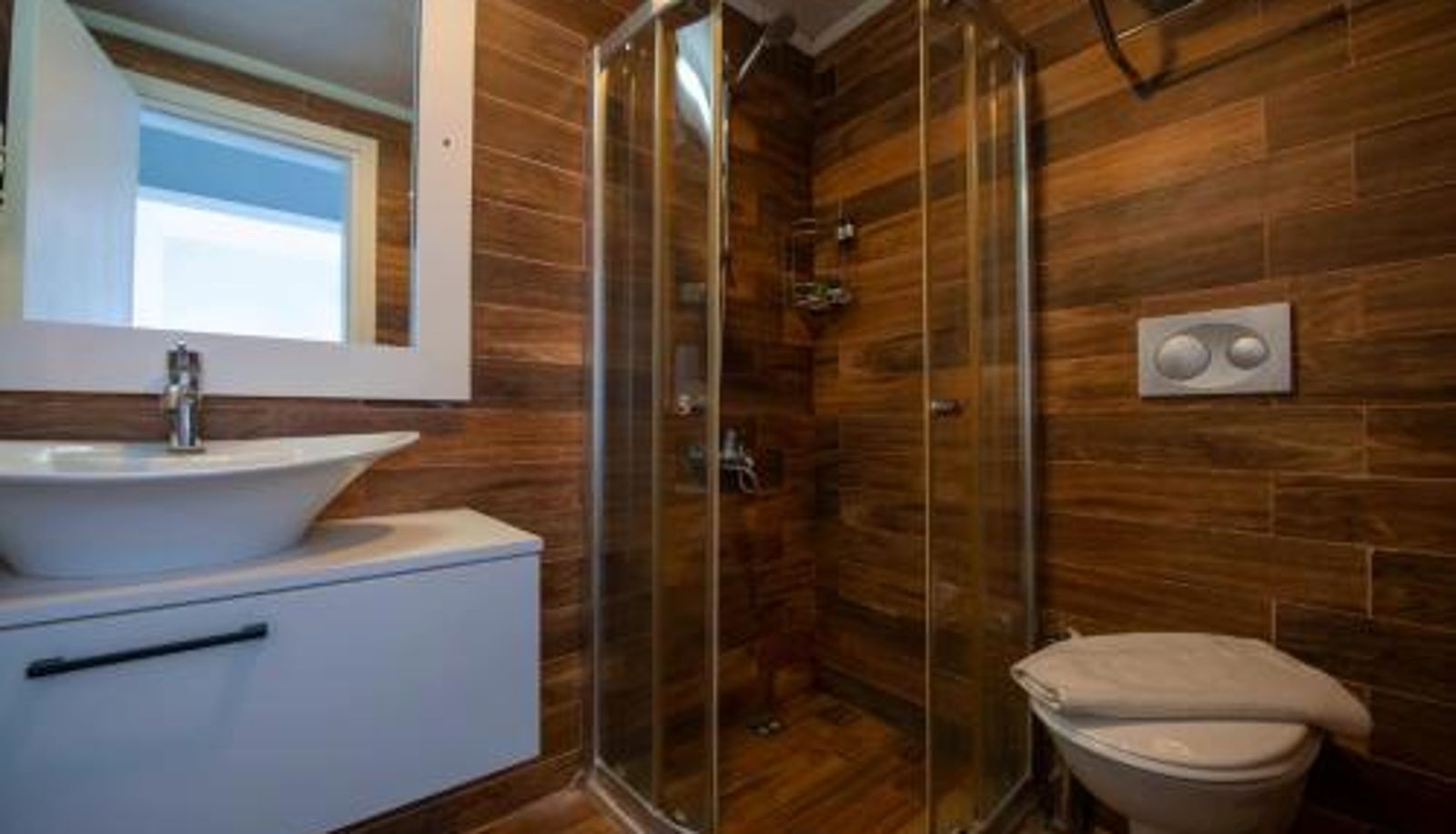 Badezimmer - Mia Casa Hotel