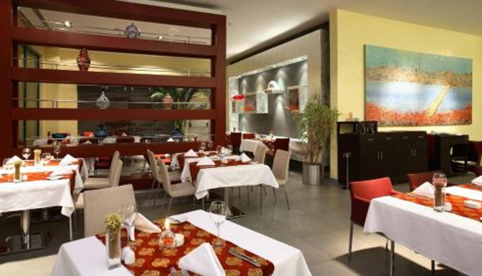 Breakfast room within the restaurant - ADM Grand Hotel