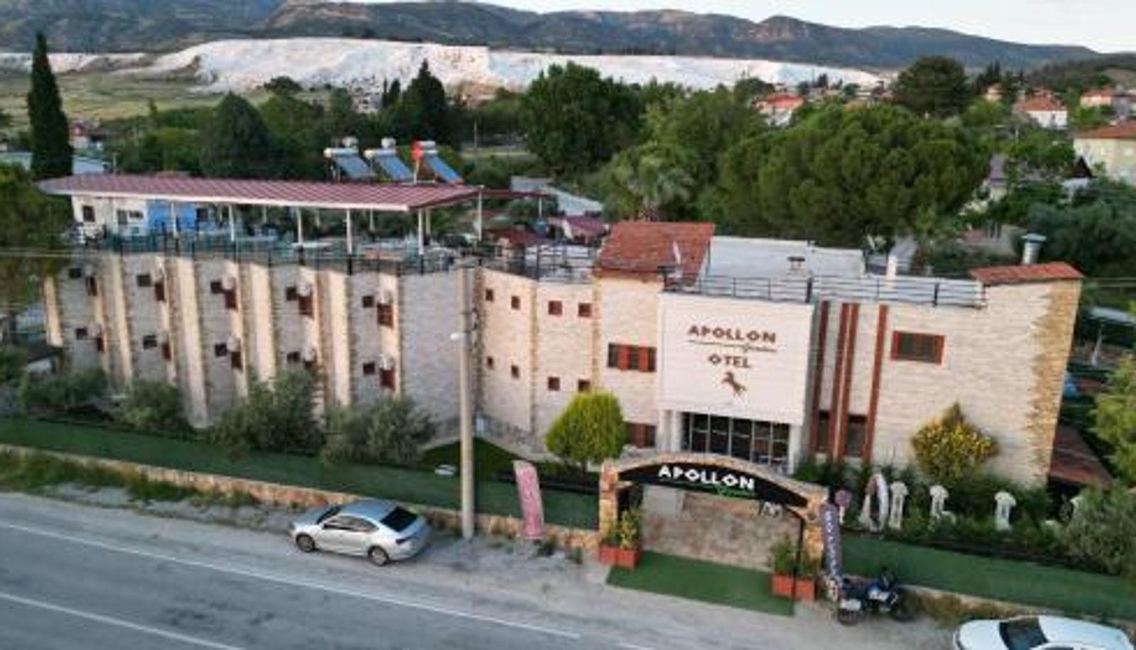 Buitenruimte van het hotel - Apollon Garden Pamukkale