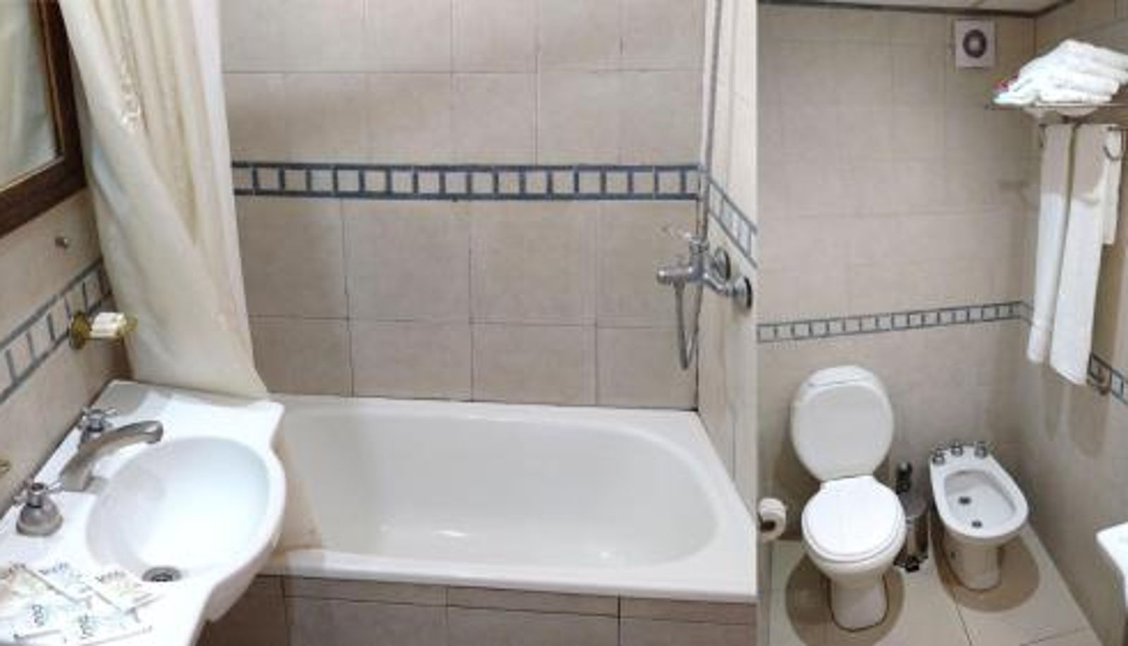 Badezimmer - obelisco hoteles