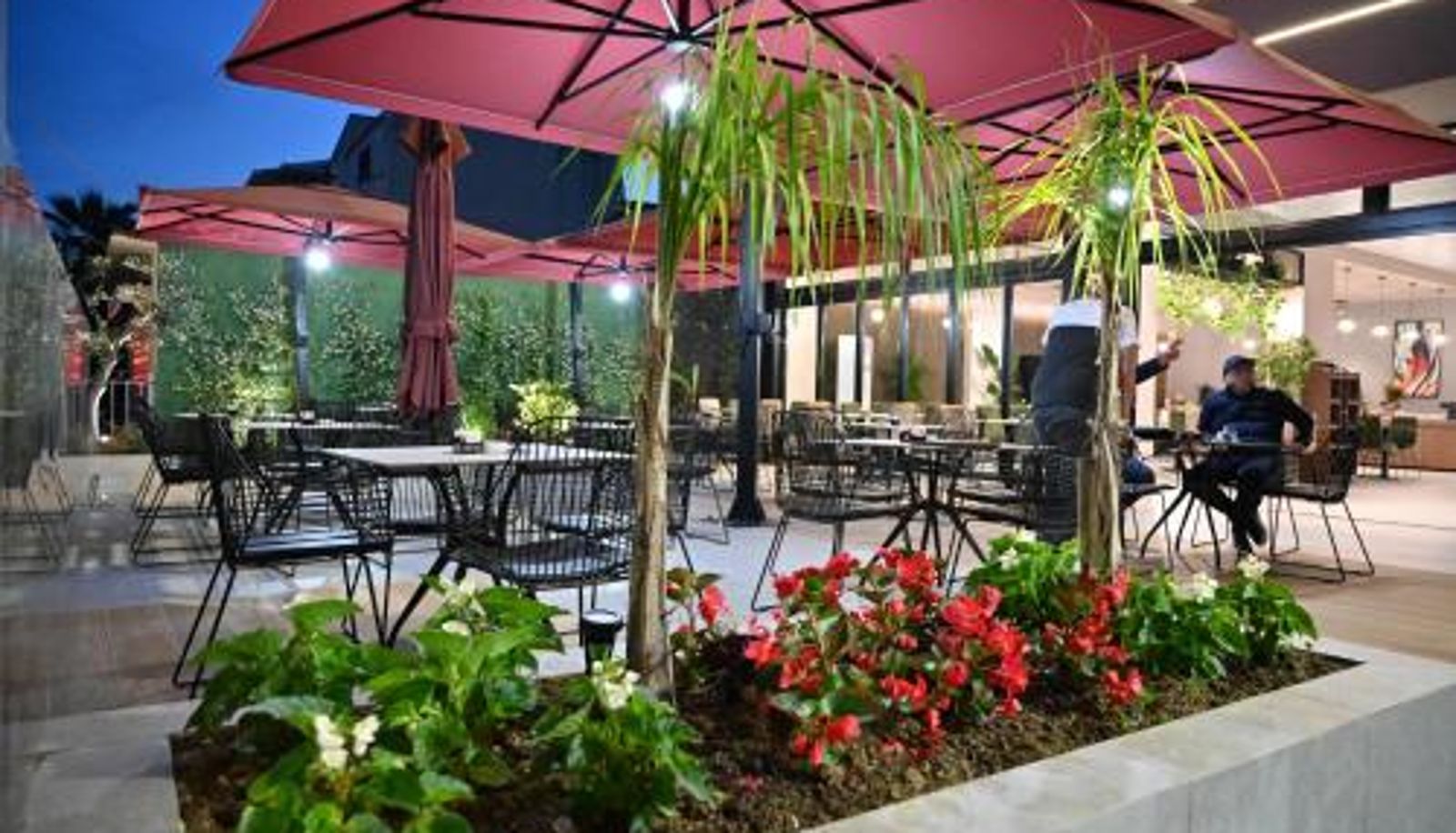 Area esterna dell'hotel - Hotel Vino