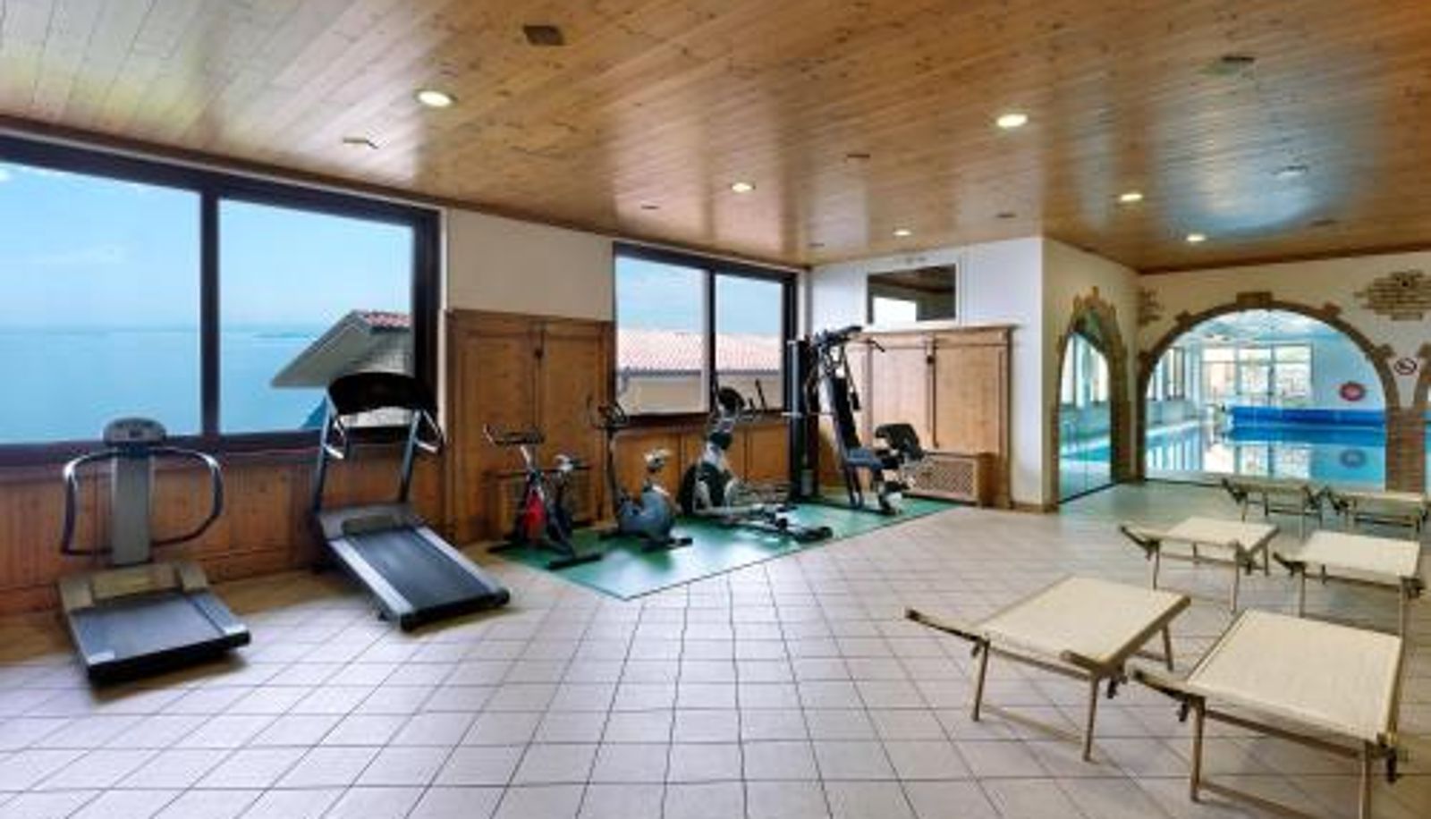 Wellness- und Fitnessbereich - GTSGroup Hotel Residence Panorama La Forca