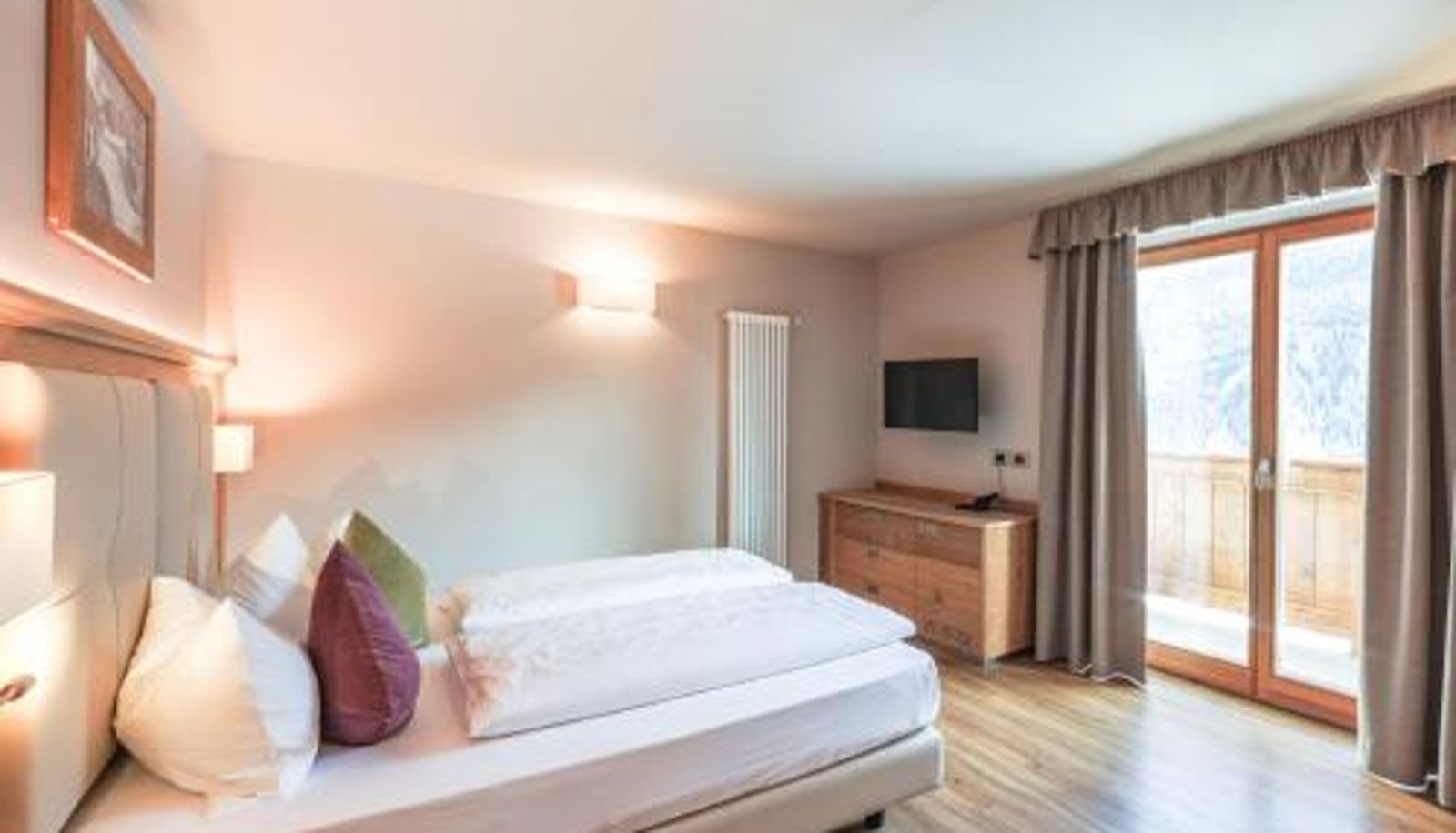 Dreibettzimmer - Albergo Belvedere