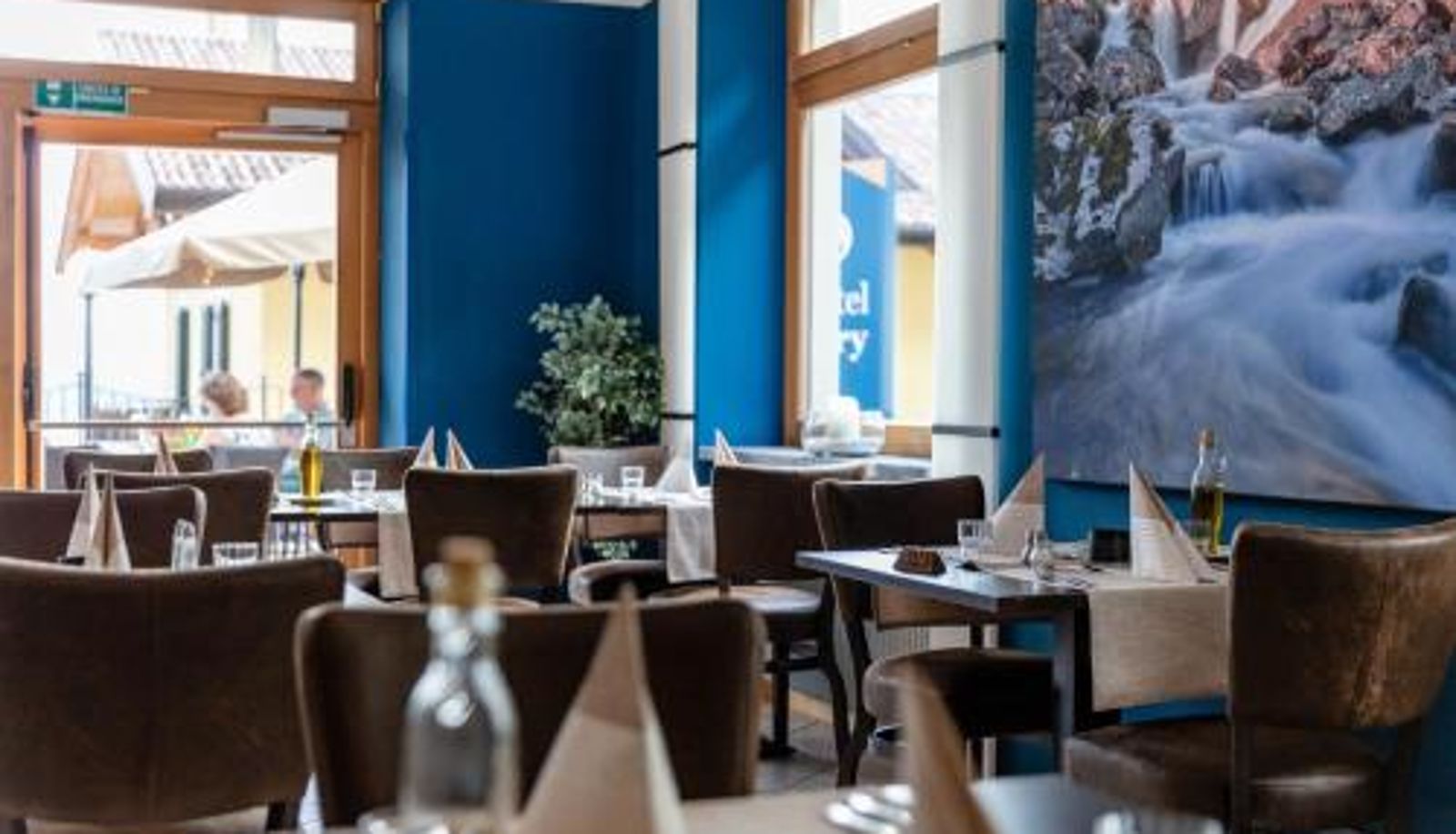 Frühstücksraum innerhalb des Restaurants - Hotel Lory - Molveno - Dolomiti
