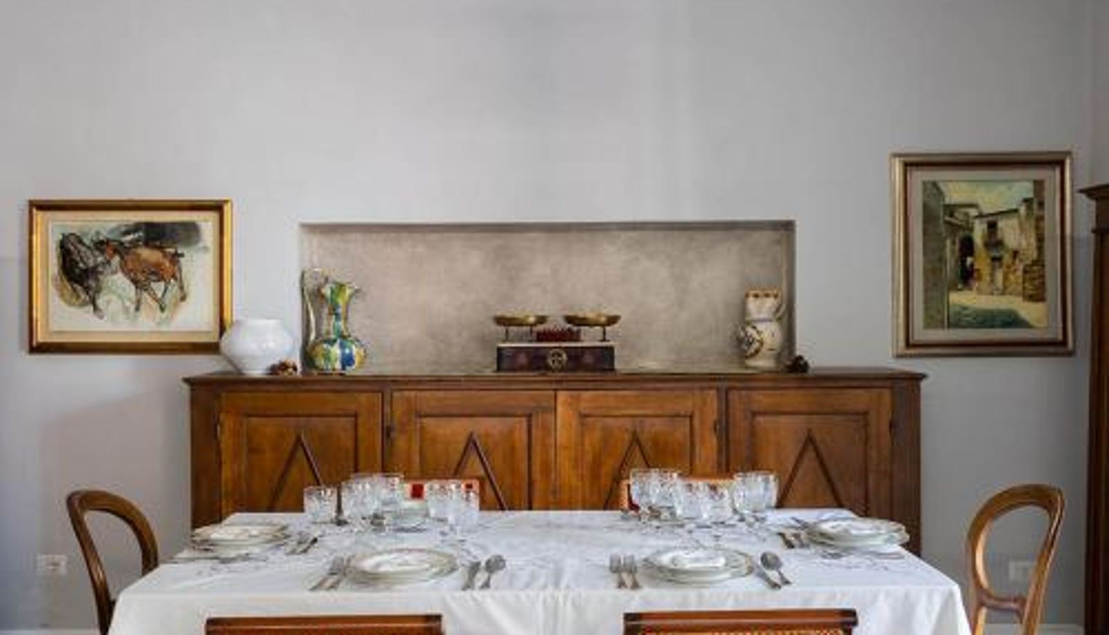 Breakfast room within the restaurant - Borgo Prima Luce