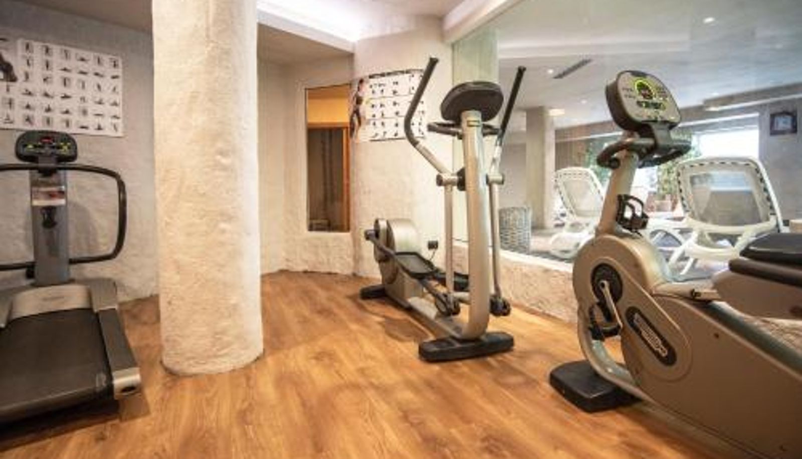 Wellness- und Fitnessbereich - Adler ApartHotel