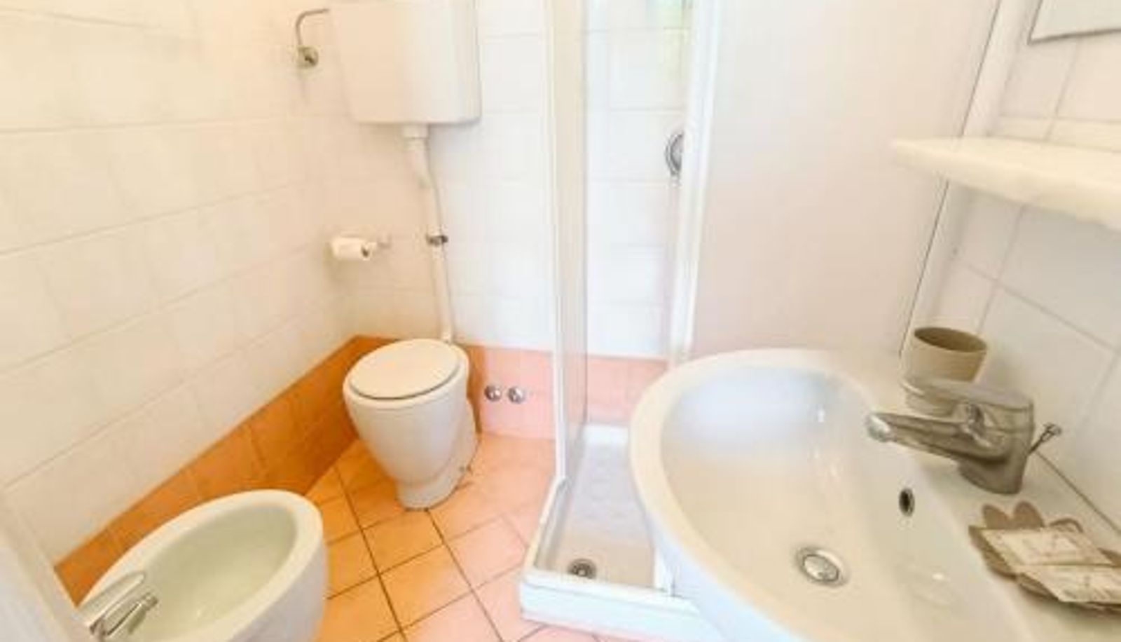 Badezimmer - Hotel Villa Bianca
