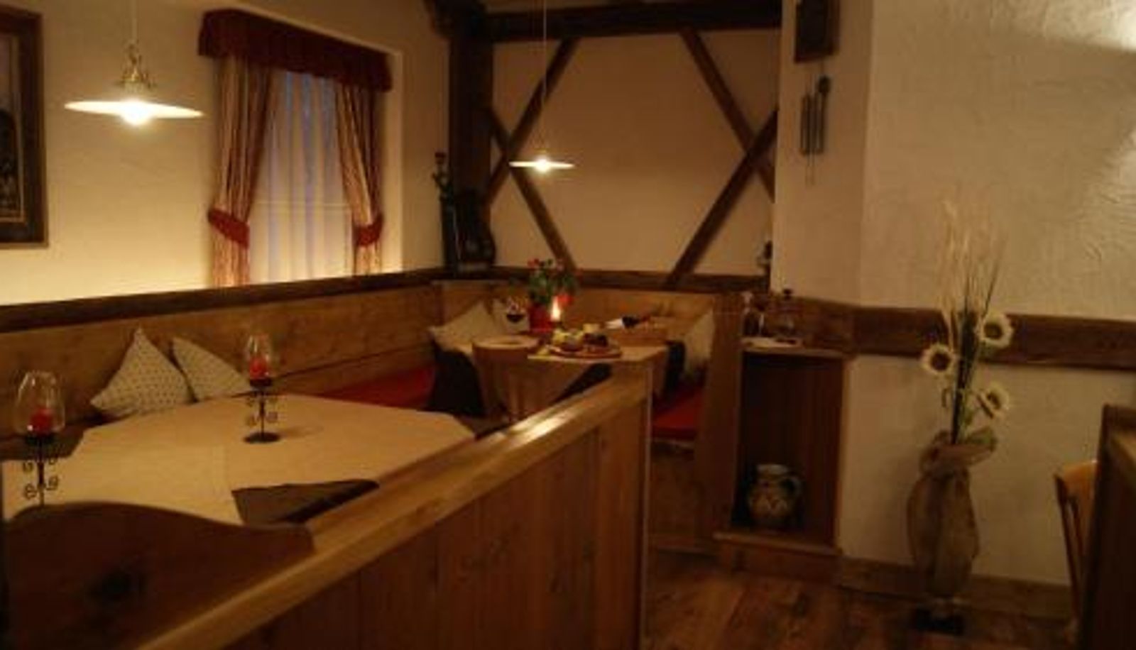 Frühstücksraum innerhalb des Restaurants - Guesthouse Rungg