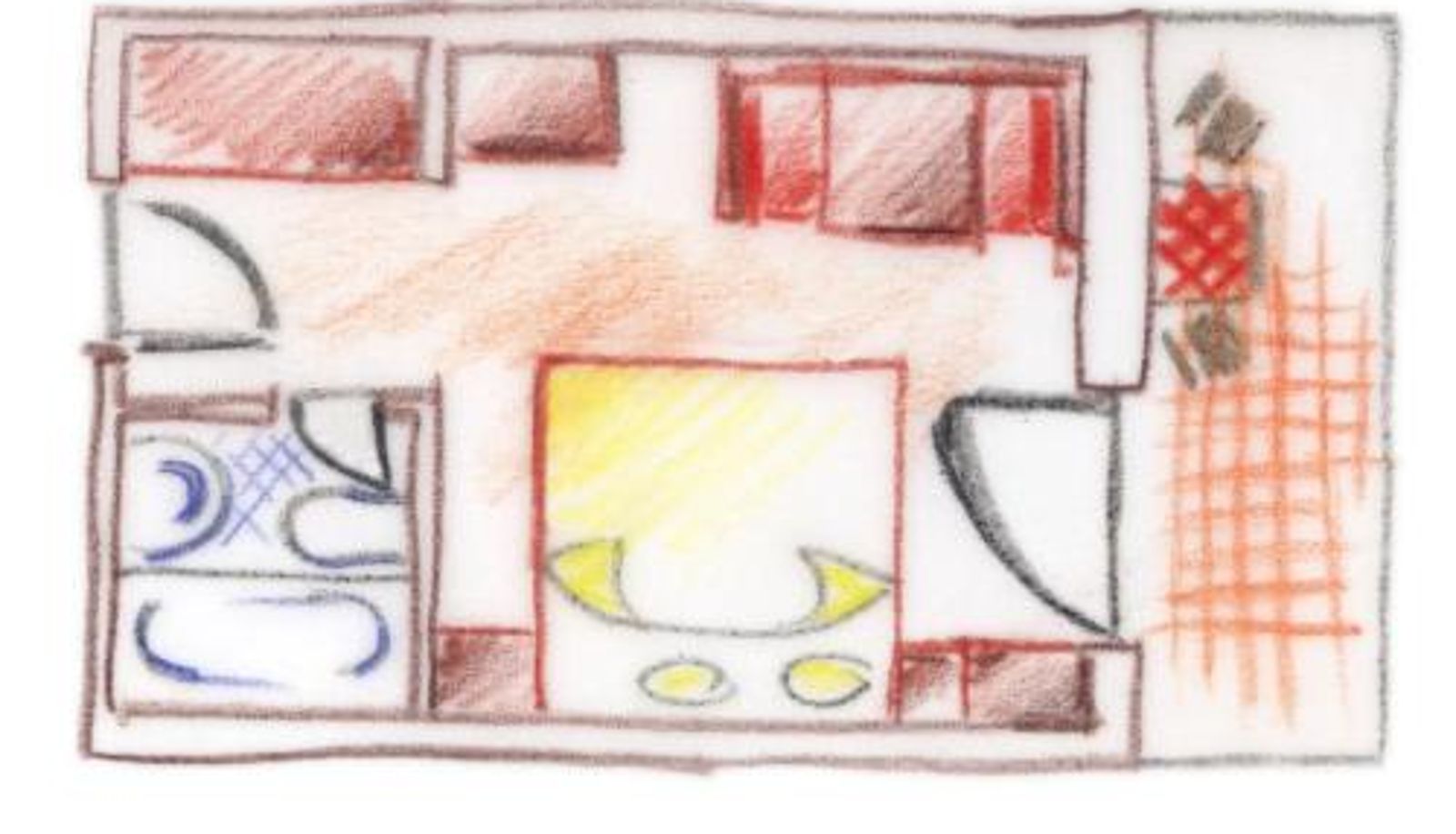 Familienzimmer - Panoramapension Etschblick