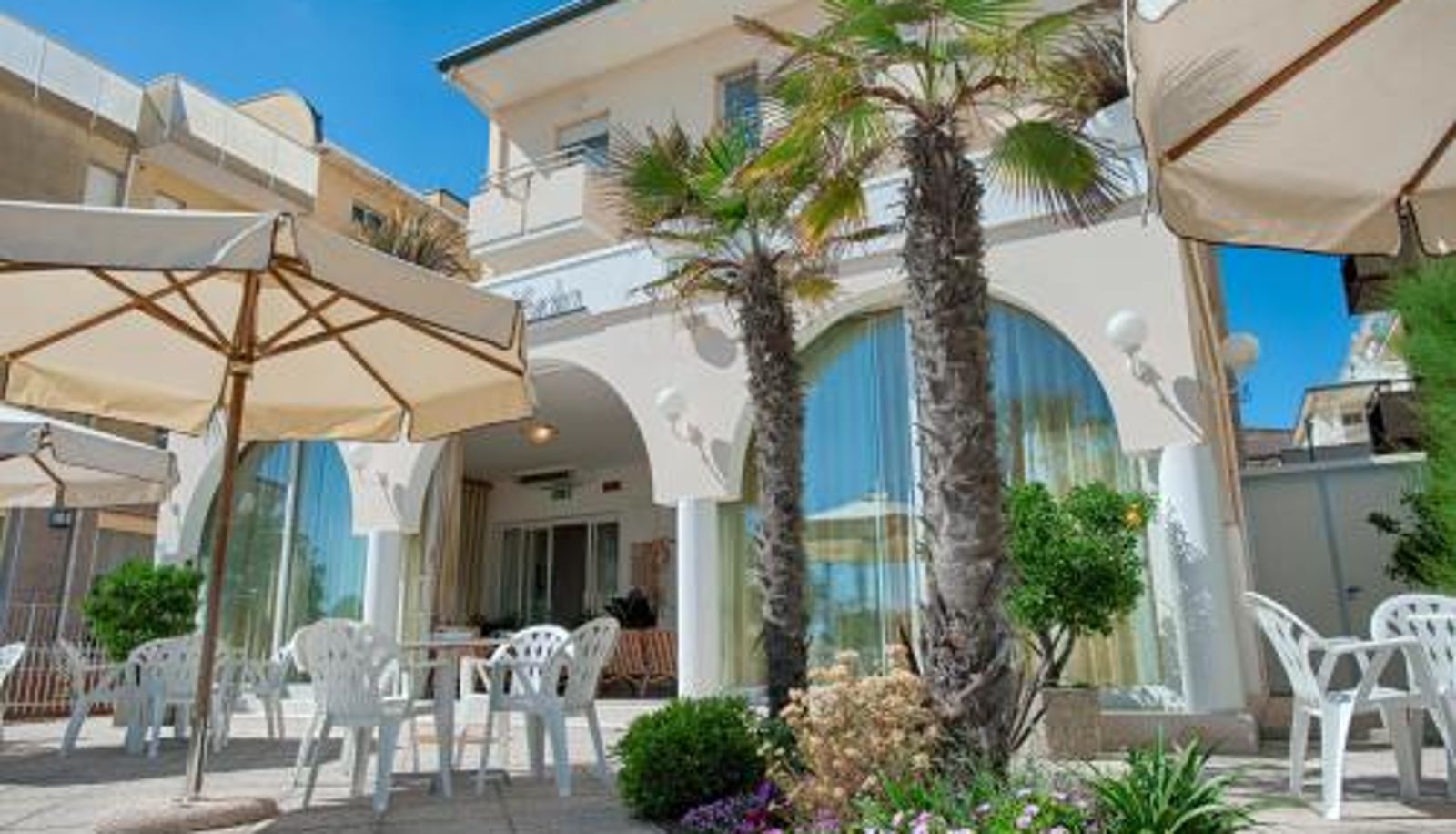 Terasse - Hotel Villa Esedra