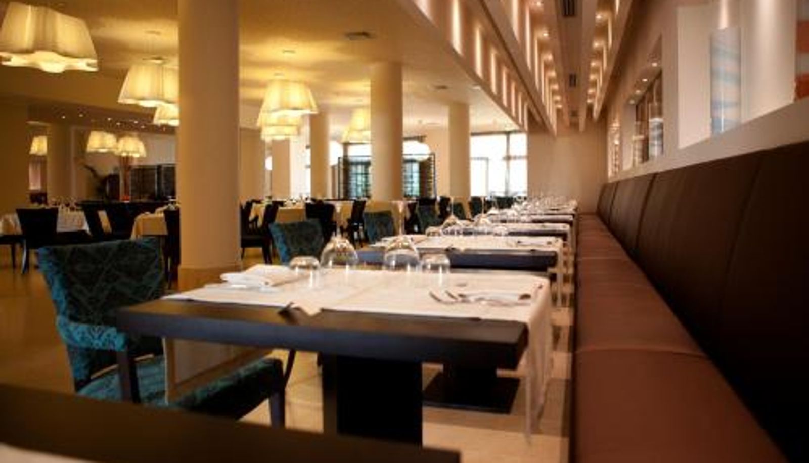 Frühstücksraum innerhalb des Restaurants - Marinagri Greenblu Hotel