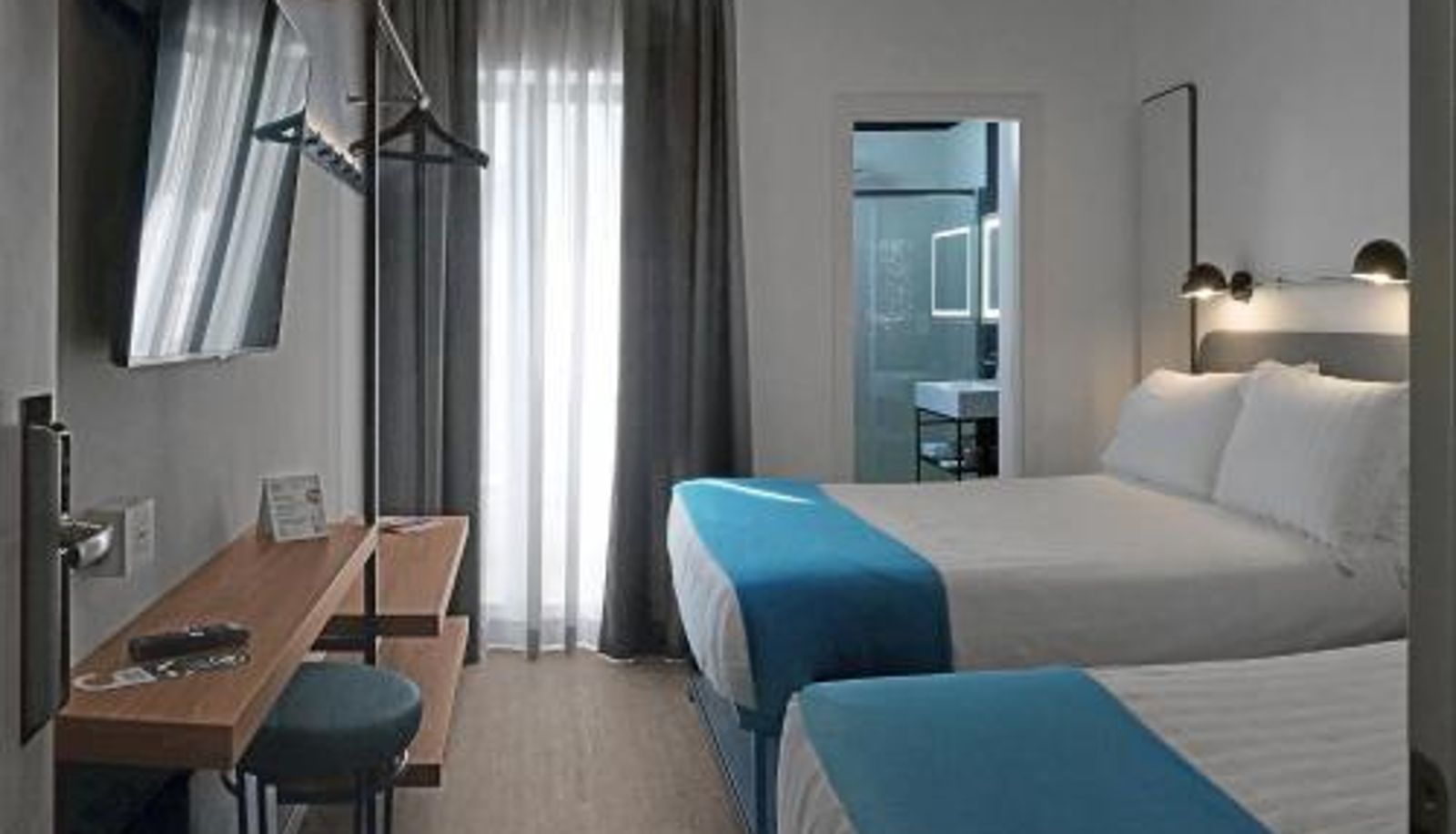 Pokój trzyosobowy - Hotel Europa Monetti
