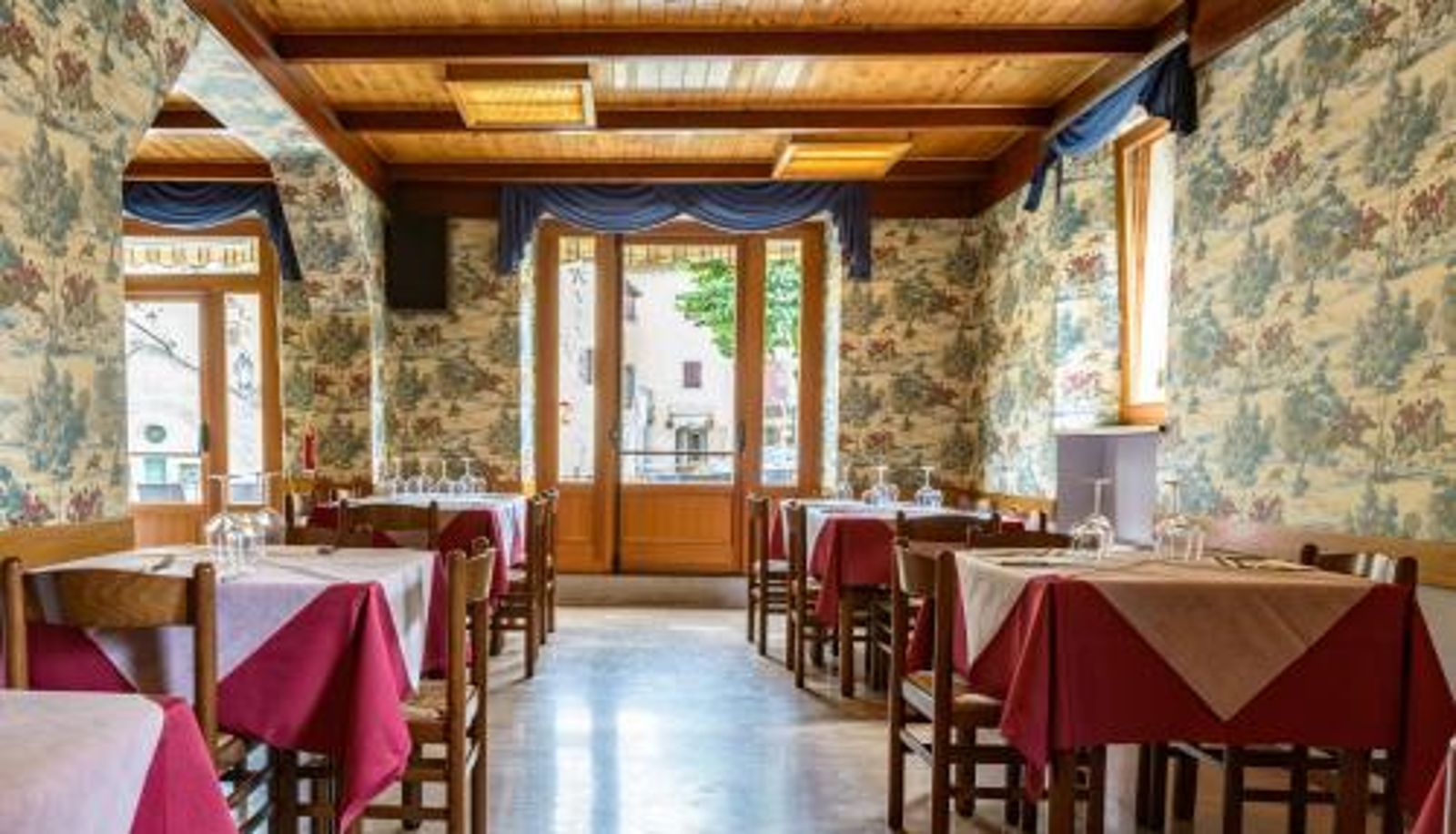 Ontbijtzaal in het restaurant - Hotel Appennino