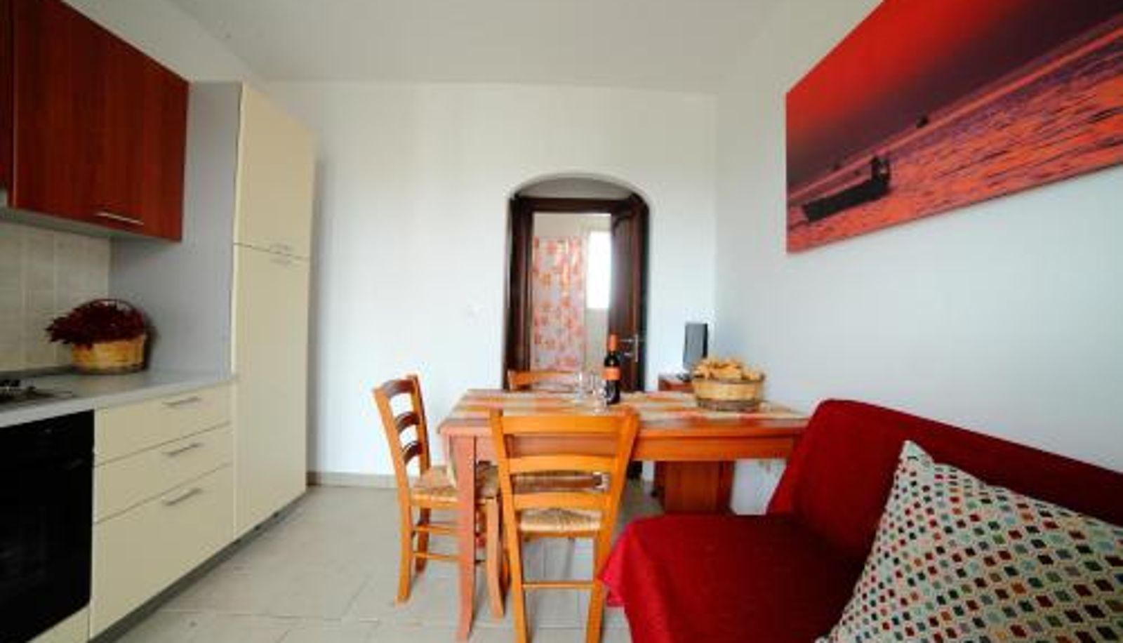 Keuken - Residence Rivamare Ugento