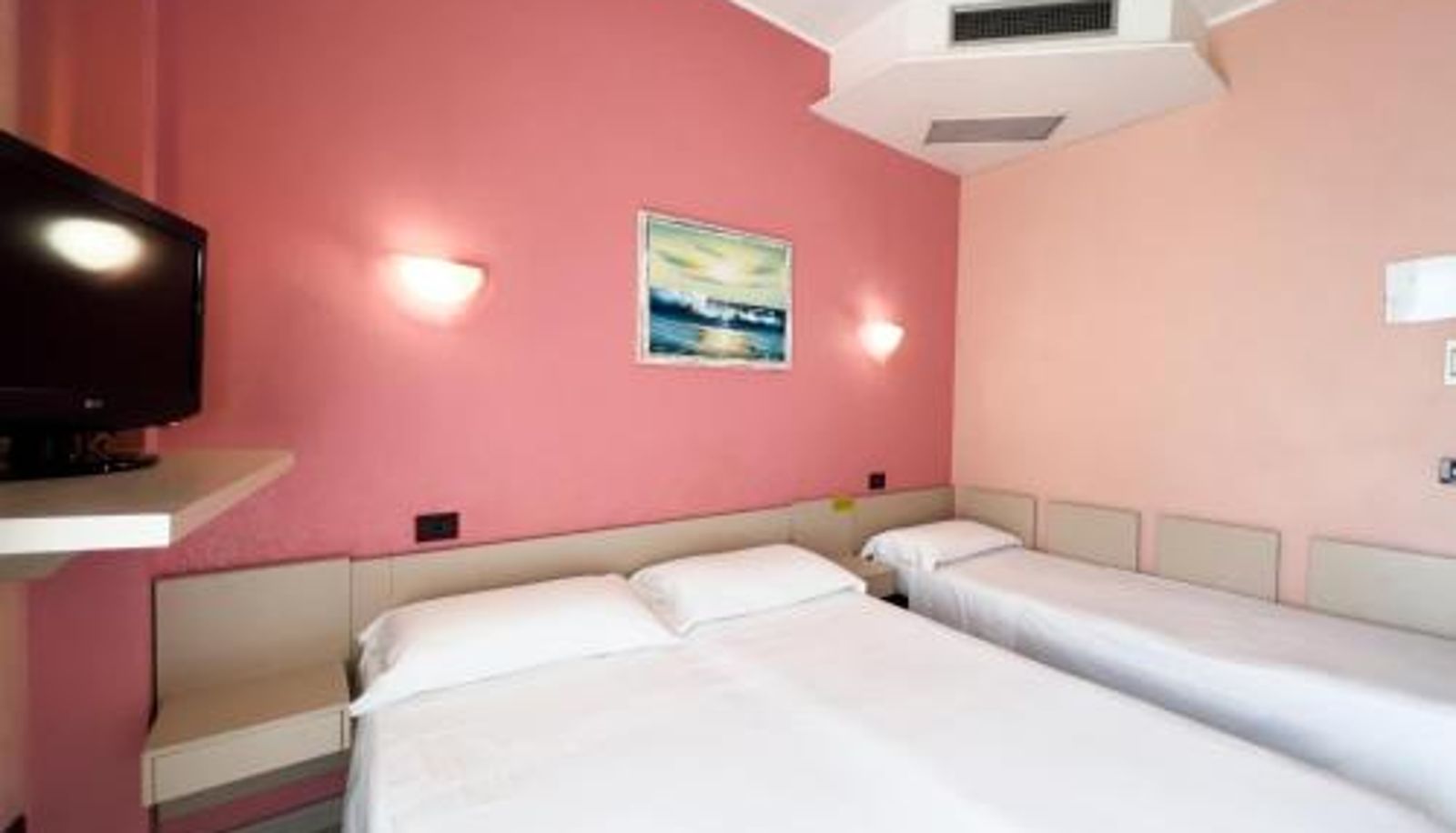 Driepersoonskamer - Hotel Soleblu