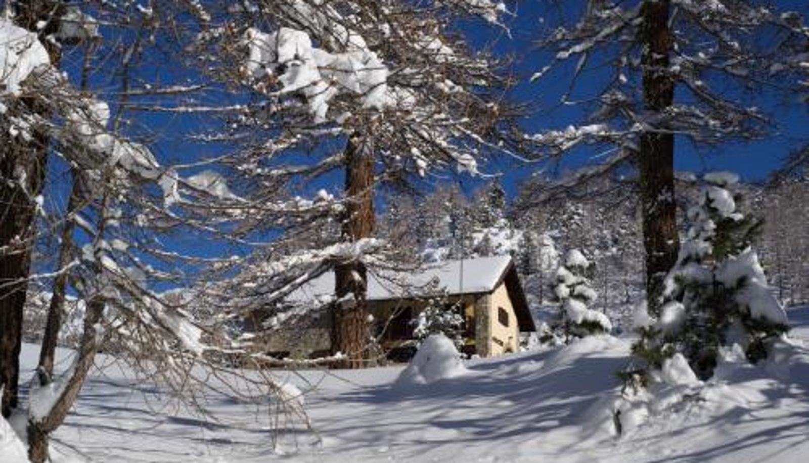 Zewnętrzna część hotelu - Rifugio Baita Gimont