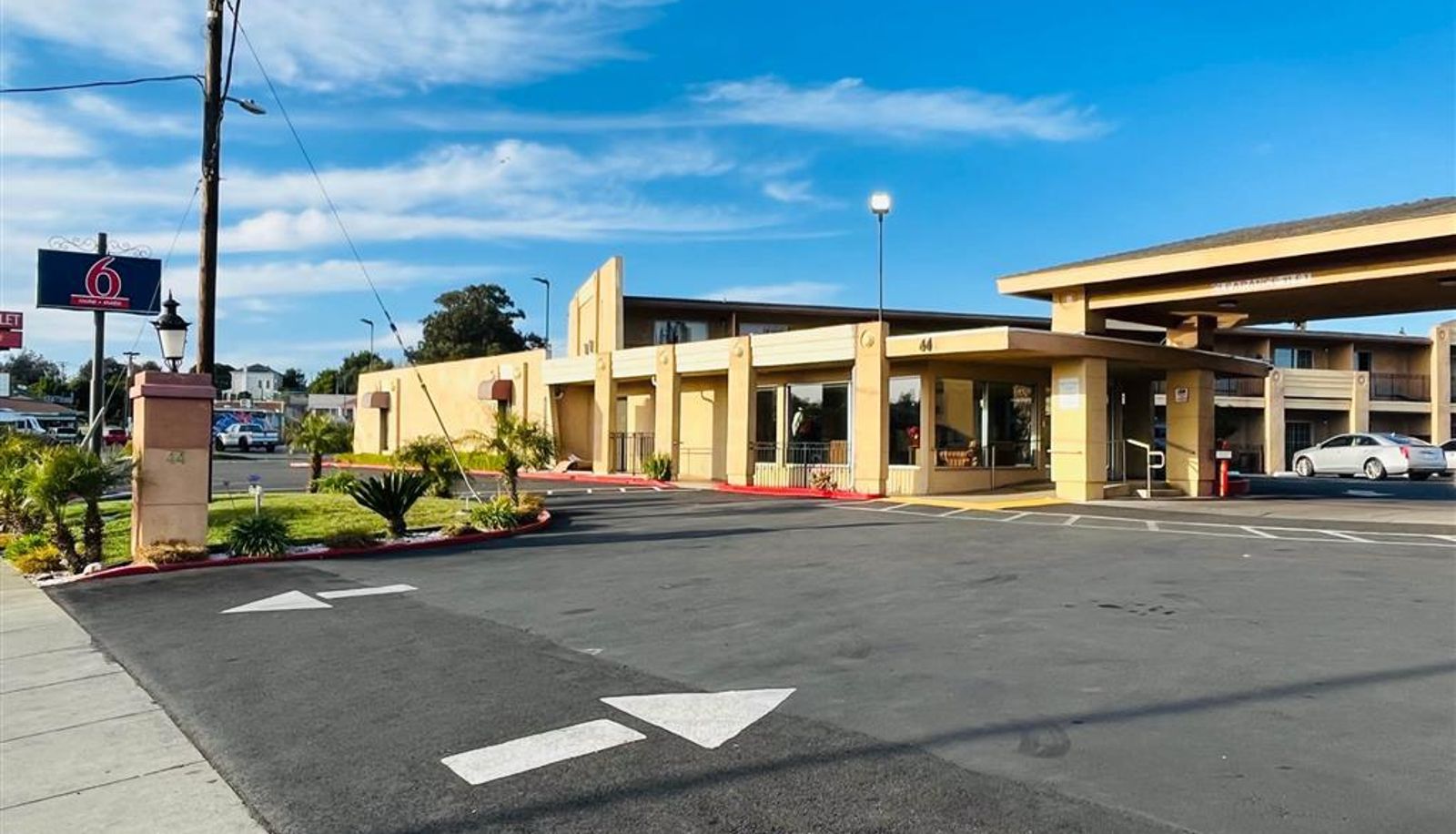 Vue extérieure - CA  Napa Valley Motel 6 Vallejo