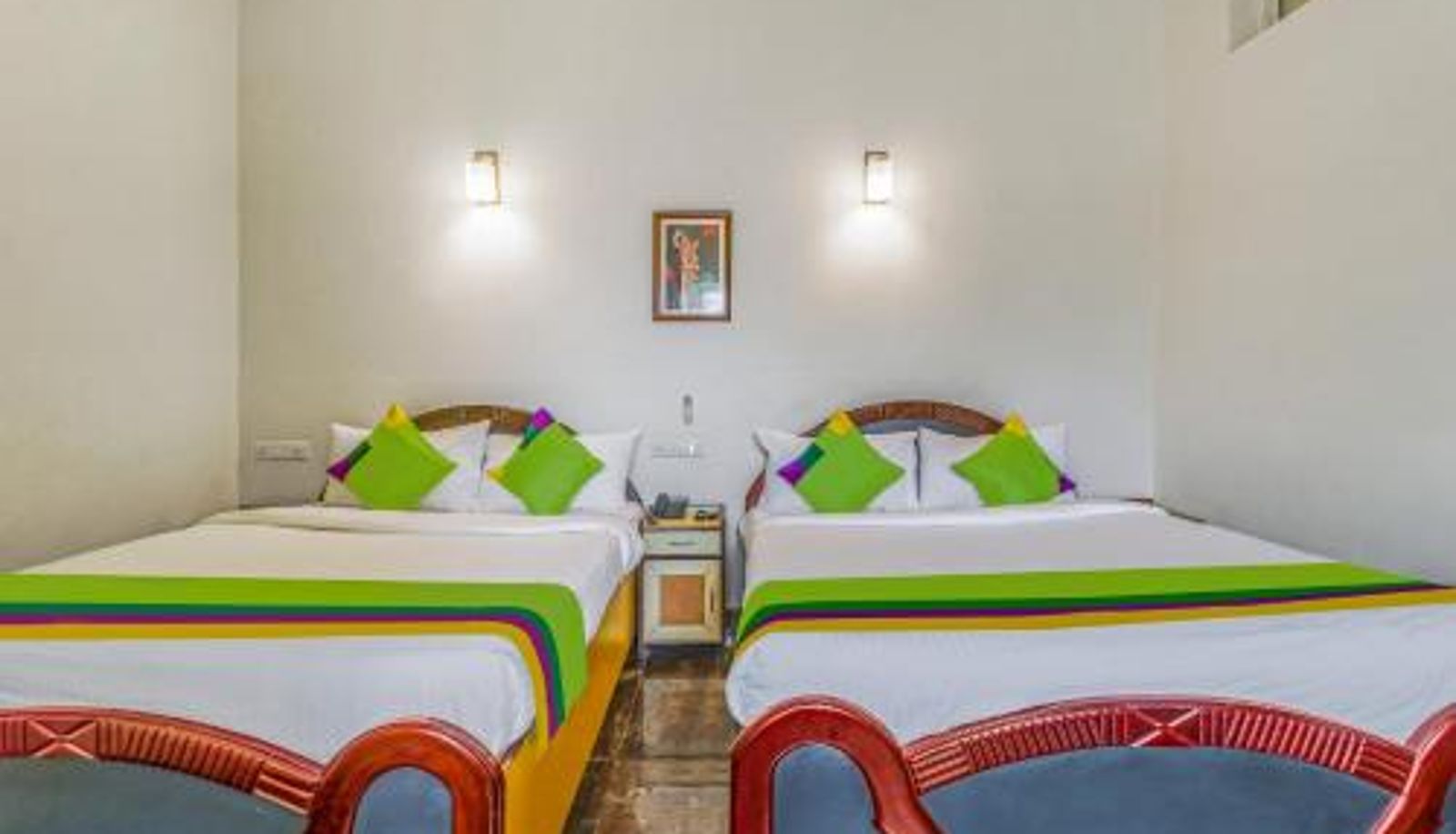Familienzimmer - 10 Mins To Mahatma Gandhi Park Treebo Benaka Residency