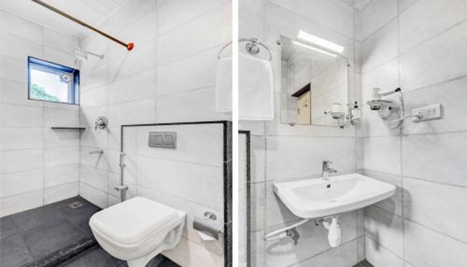 Badezimmer - 10 Mins To Mahatma Gandhi Park Treebo Benaka Residency
