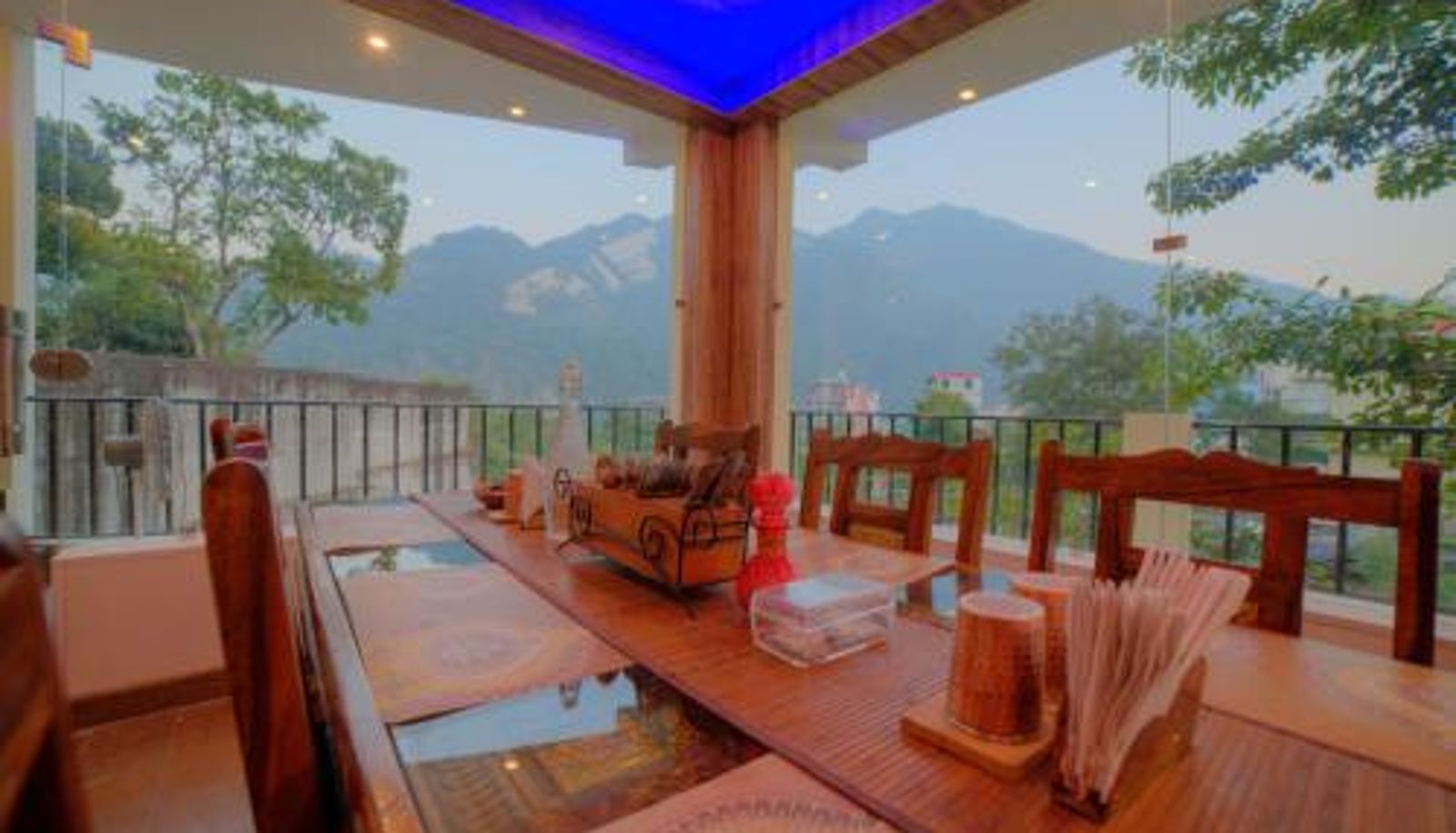 Breakfast room within the restaurant - Yogved Hospitality & Resort