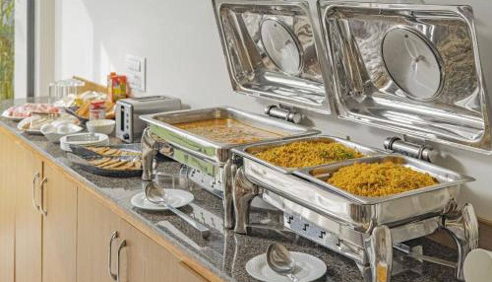 Breakfast room within the restaurant - Itsy Hotels K K Residency Staywell