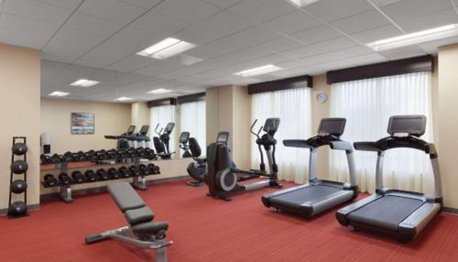 Zona de bienestar y gimnasio - Hyatt Place St. Louis/Chesterfield