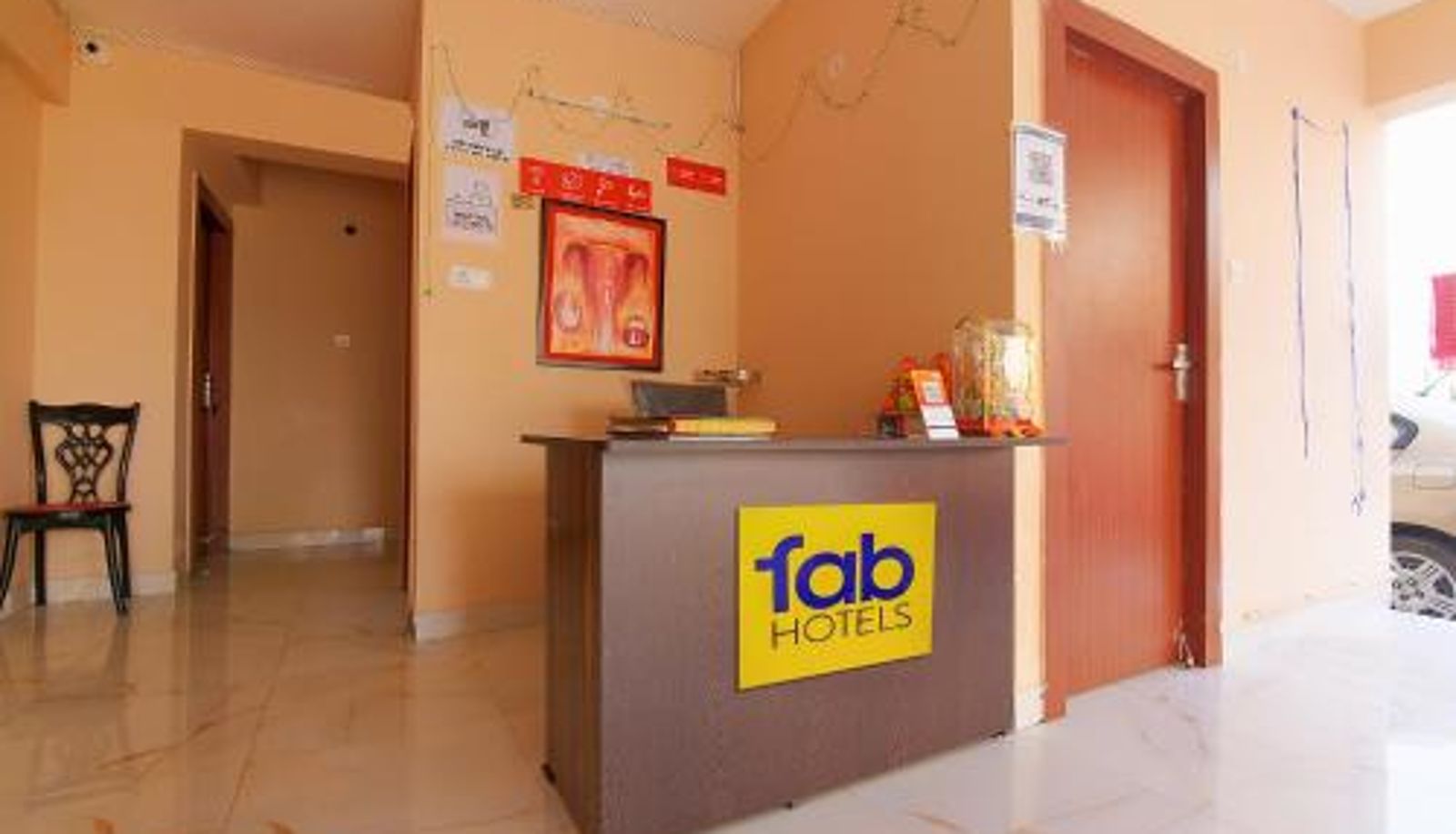 Receptie - FabHotel Amar Raj Inn - Nr Newtown Bus Stand'