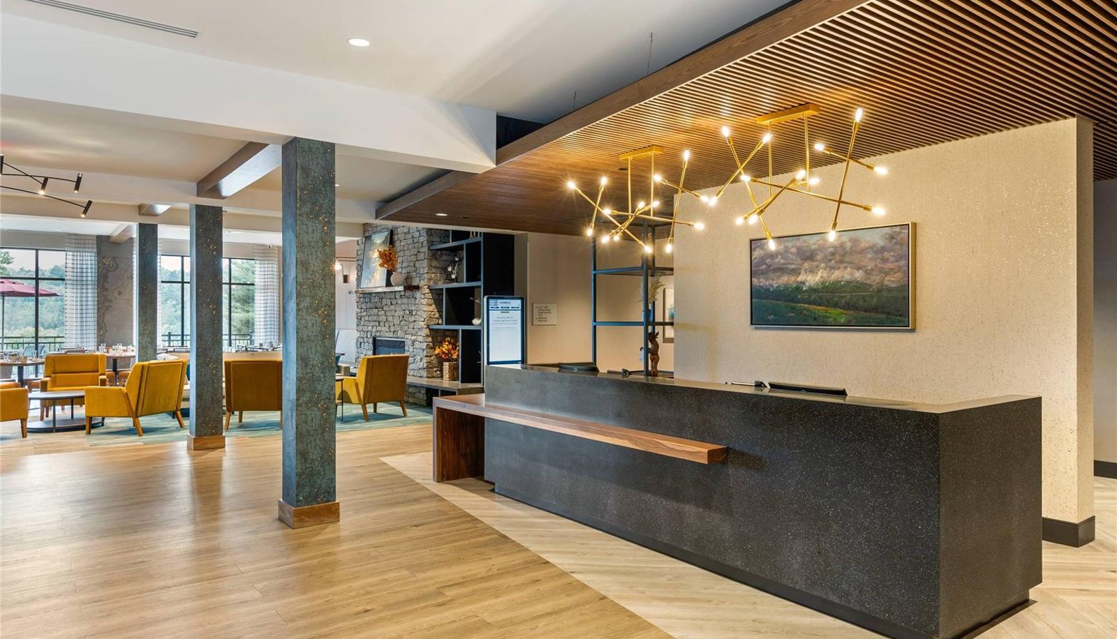 Lobby - Cambria Hotel Lake Placid - Lakeside Resort