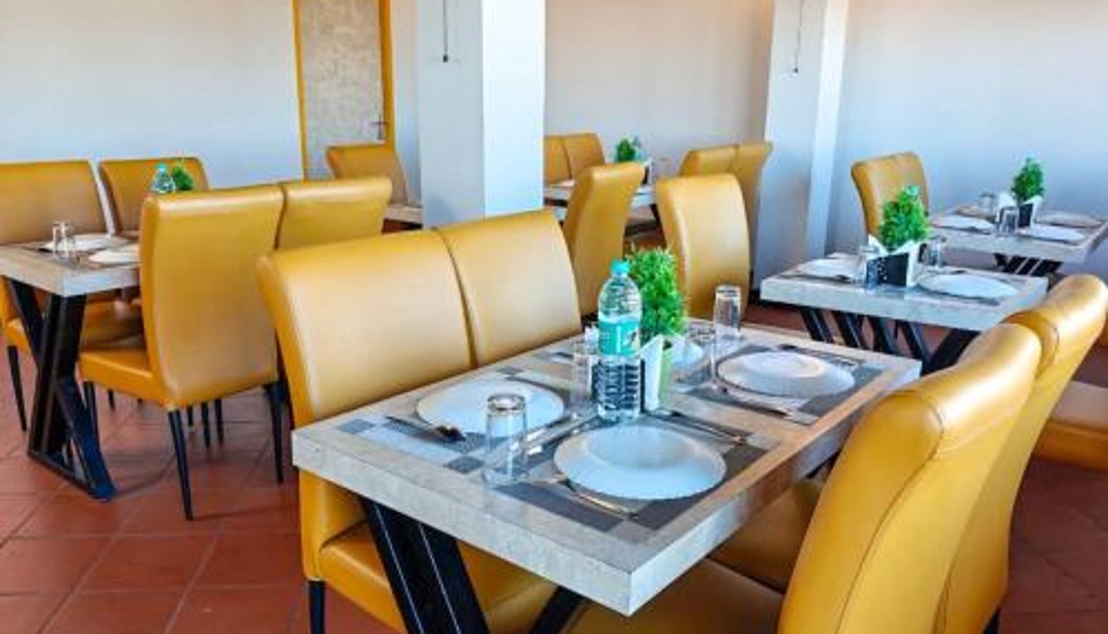 Breakfast room within the restaurant - GRAND ONE TOWER