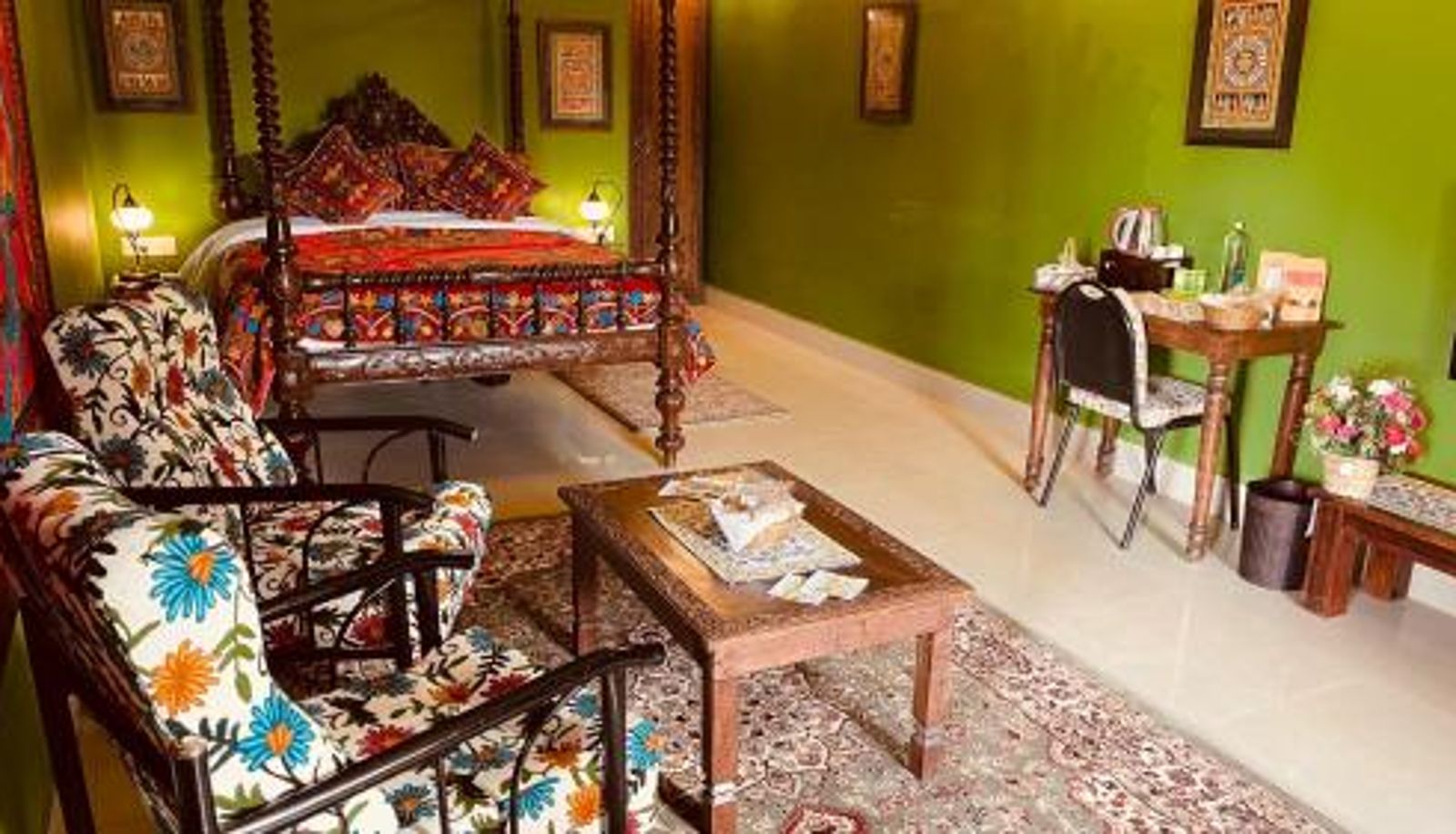 Zimmer - Habba Kadal Kashmiri Heritage Hotel & Hub