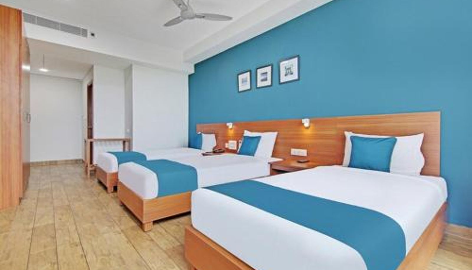 Dreibettzimmer - DSquare omr BY K Hotels