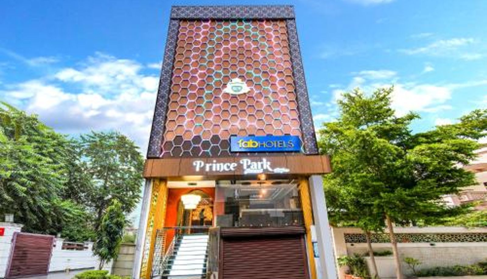 Area esterna dell'hotel - FabHotel Prince Park - Nr Sajra Fort