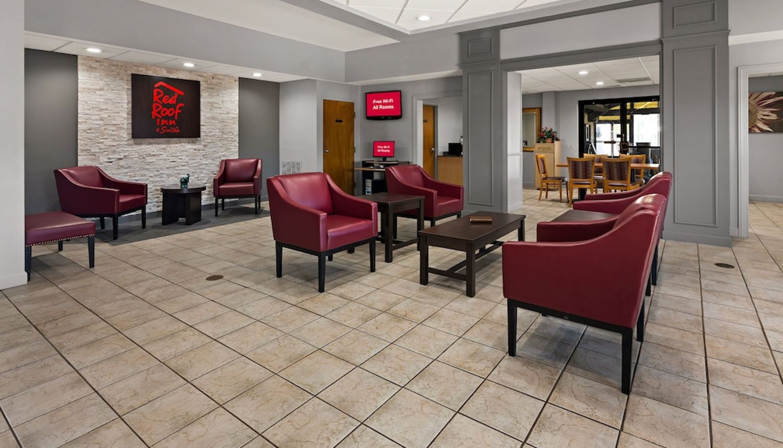 Hall - NC Red Roof Inn & Suites Monroe