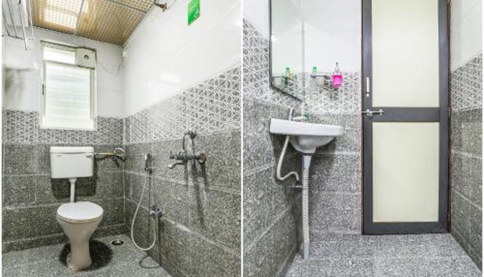 Badezimmer - FabHotel Diamond Residency - Airport road