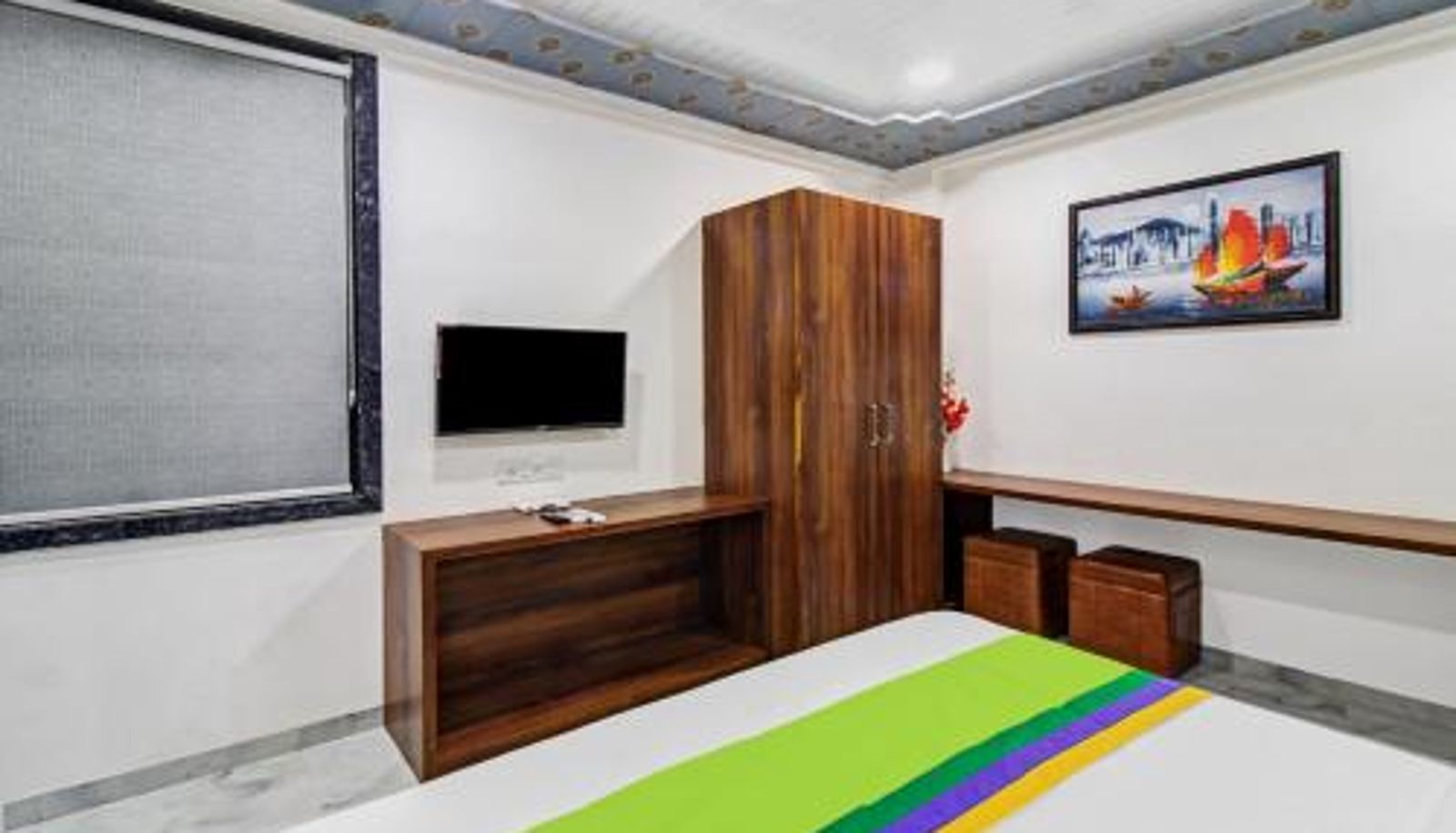 Zimmer - Railway Station Treebo Hotel Rk Inn