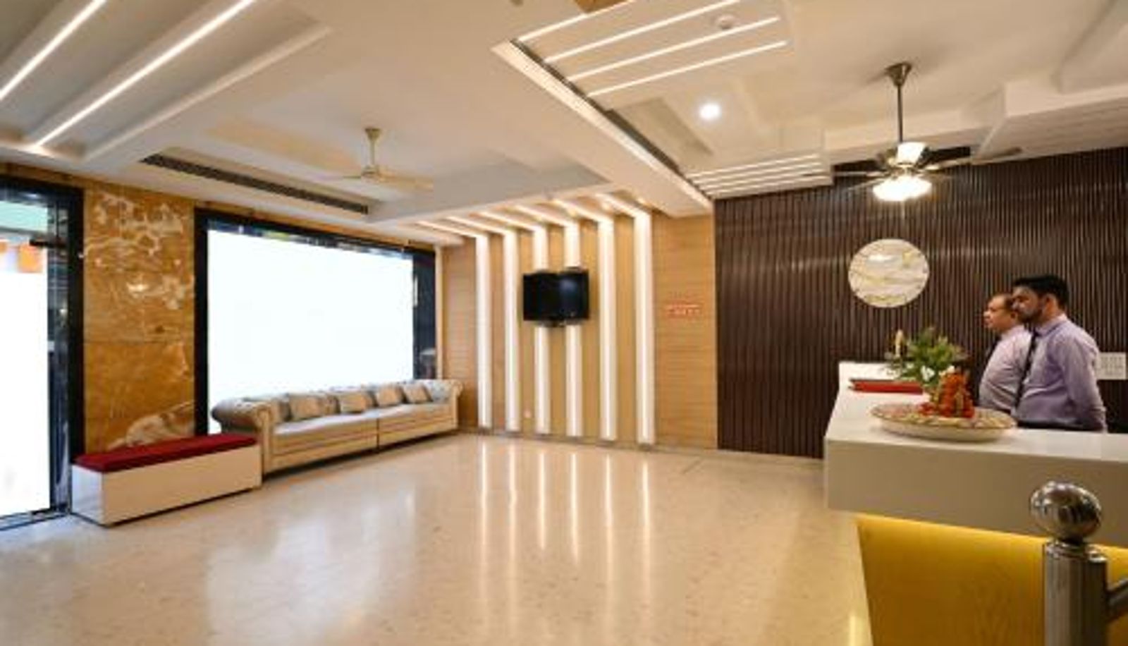 Recepcja - Hotel Baba Deluxe near New Delhi Railway Station and City Center -By RCG Hotels