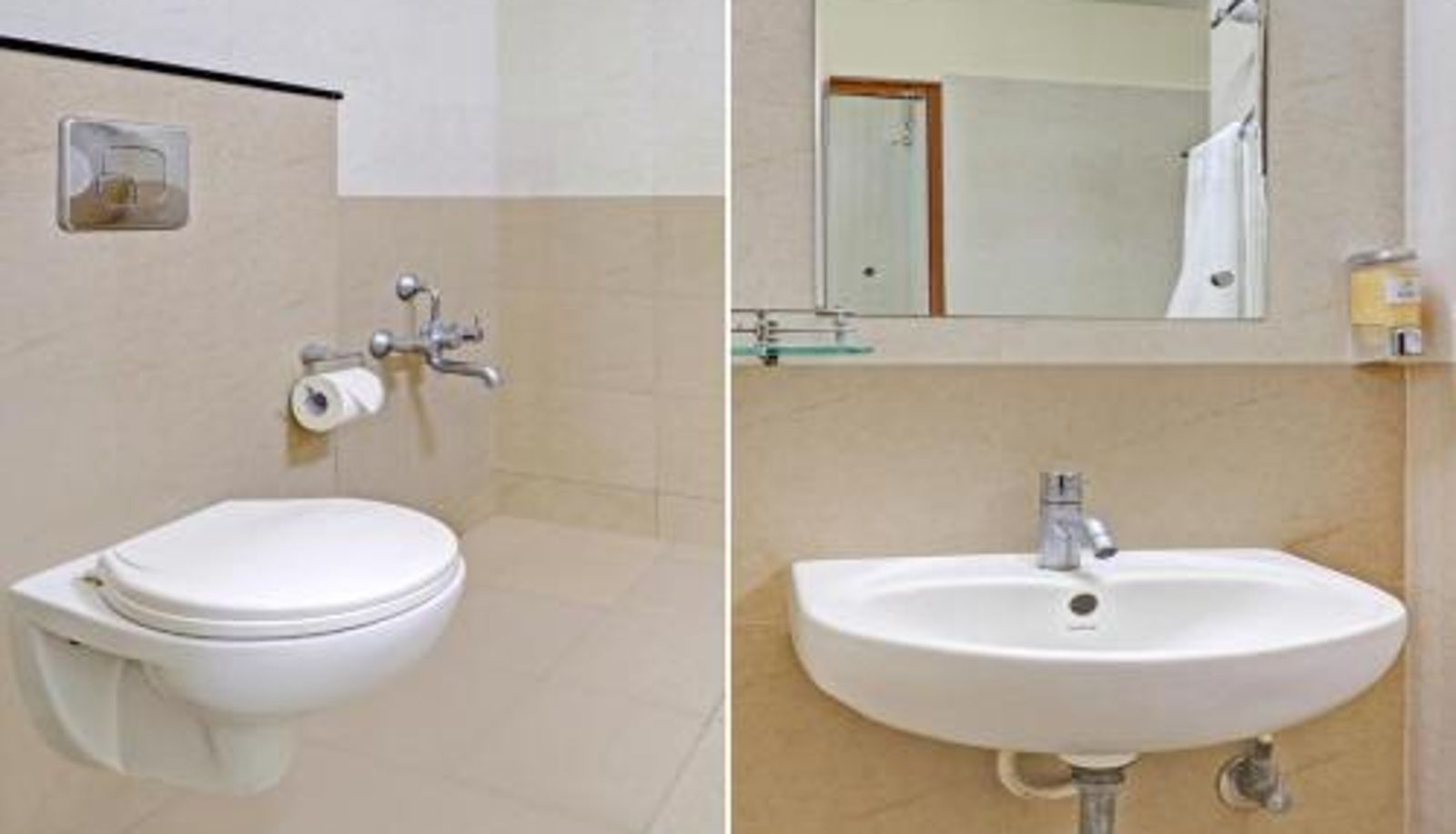 Salle de bain - Treebo Akshaya Mayflower Vijaya Bank Layout