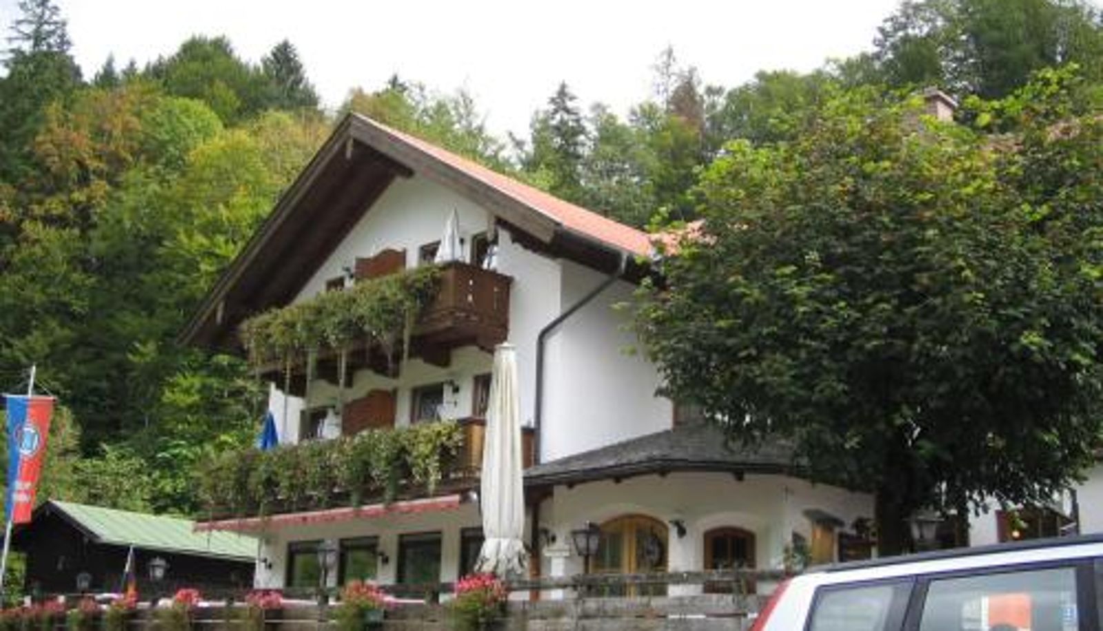 Zewnętrzna część hotelu - Gasthof Und Hotel Maria Gern
