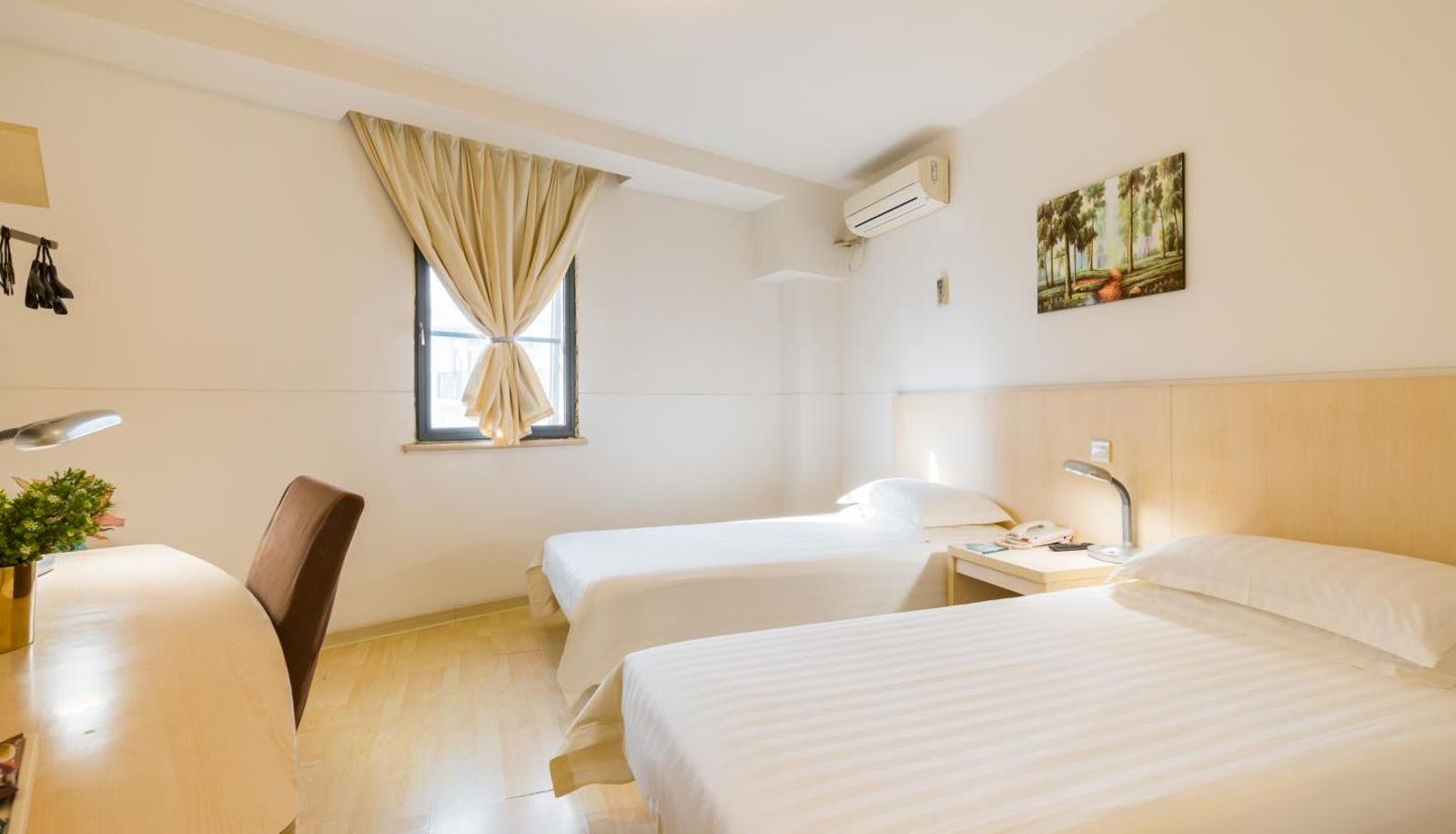 Chambre - Shanghai)  Nanjing West Road White Magnolia Hotel (Jing'an Temple Branch
