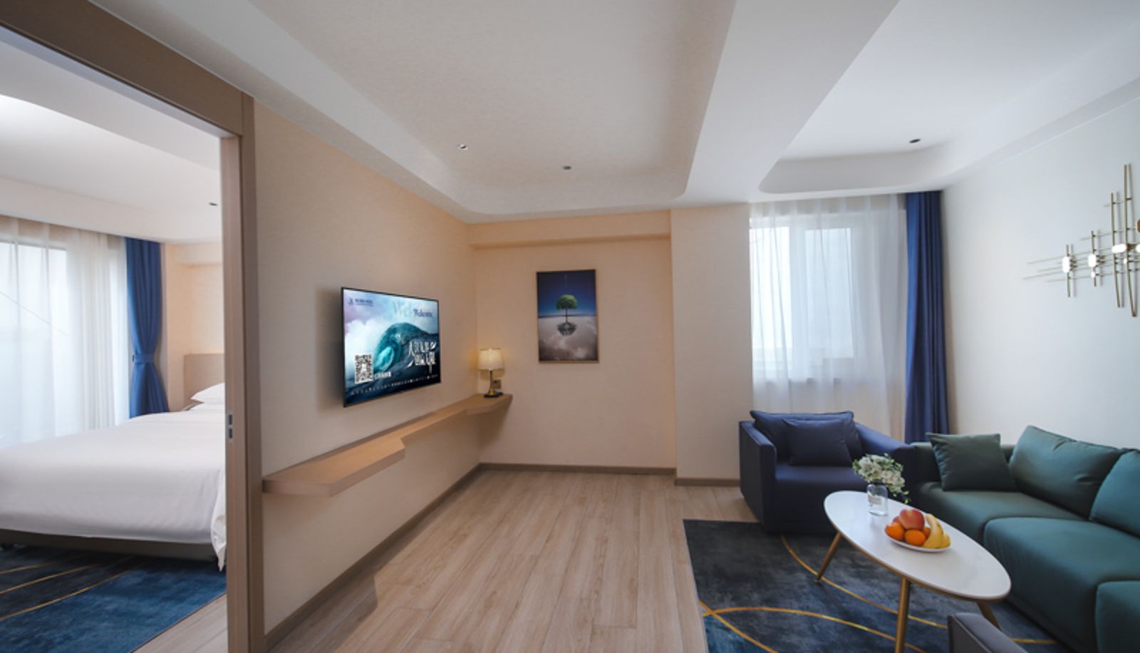 Chambre - Datong Ancient City) Vienna Sanhao Hotel  (Huayan Temple