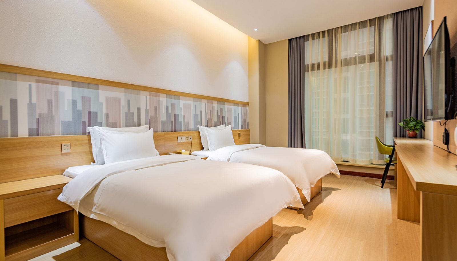 Zimmer - Xingcheng Xi'an Nanshaomen Subway Station Hotel