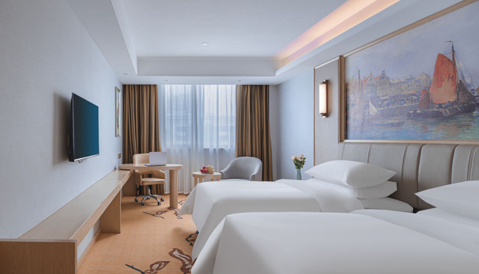 Zimmer - vienna hotel(Jiangsu Yangzhou Gaoyou Dongfangyujing Hotel )