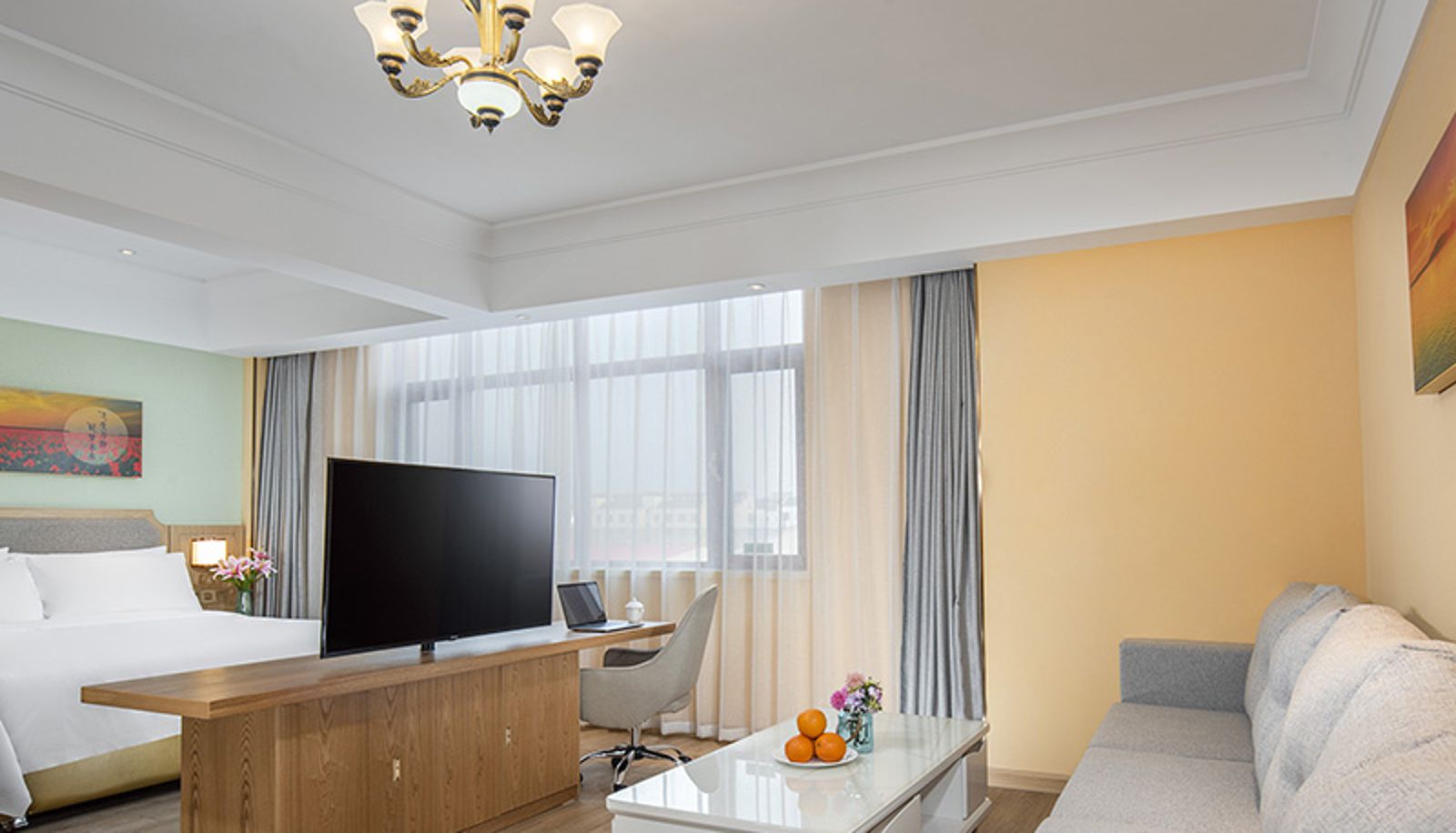 Pokój - Vienna SanHao Hotel (Qingdao Jiaodong International Airport Airport Hotel)