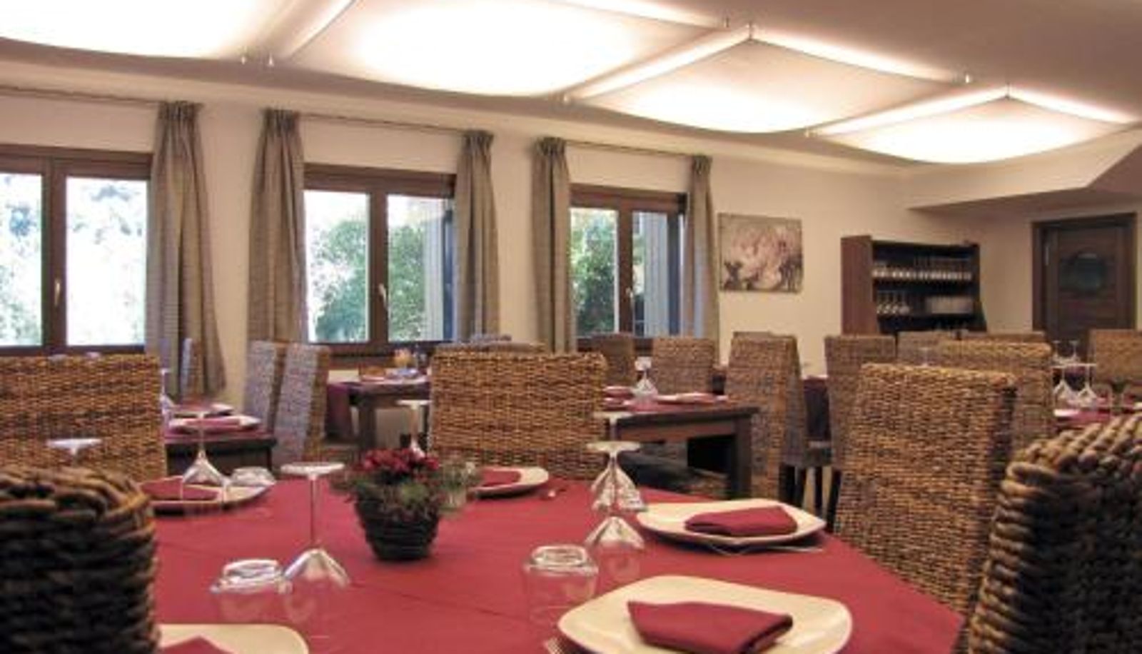Breakfast room within the restaurant - Hotel Sesué